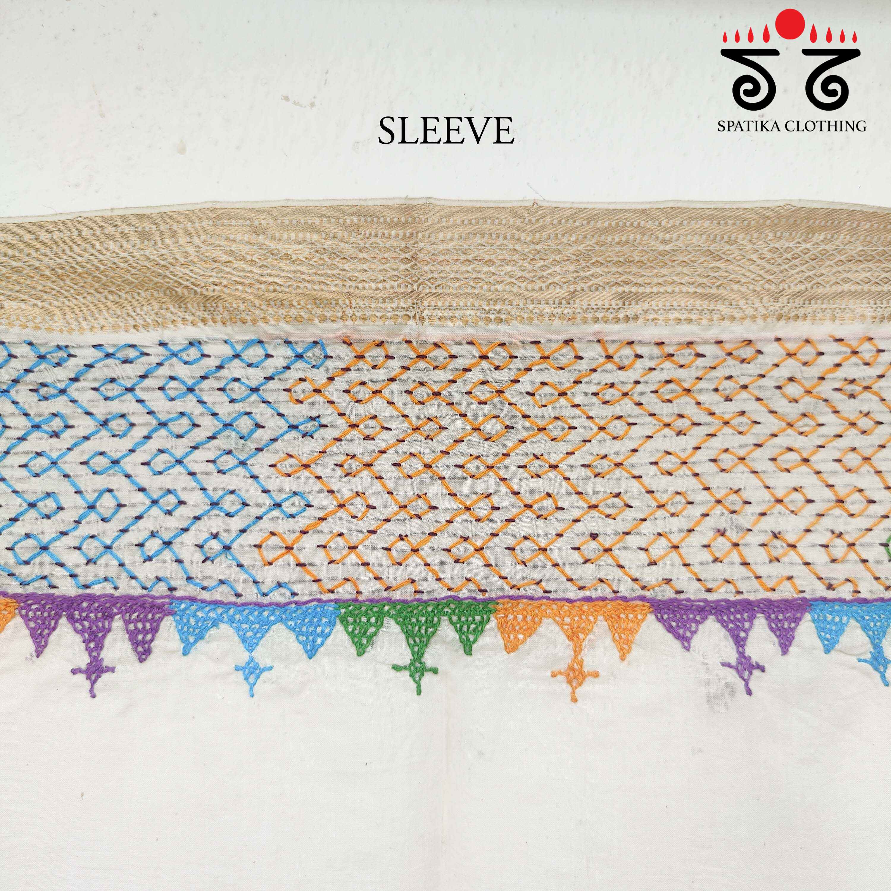 Lambani Hand-embroidered Blouse Fabric