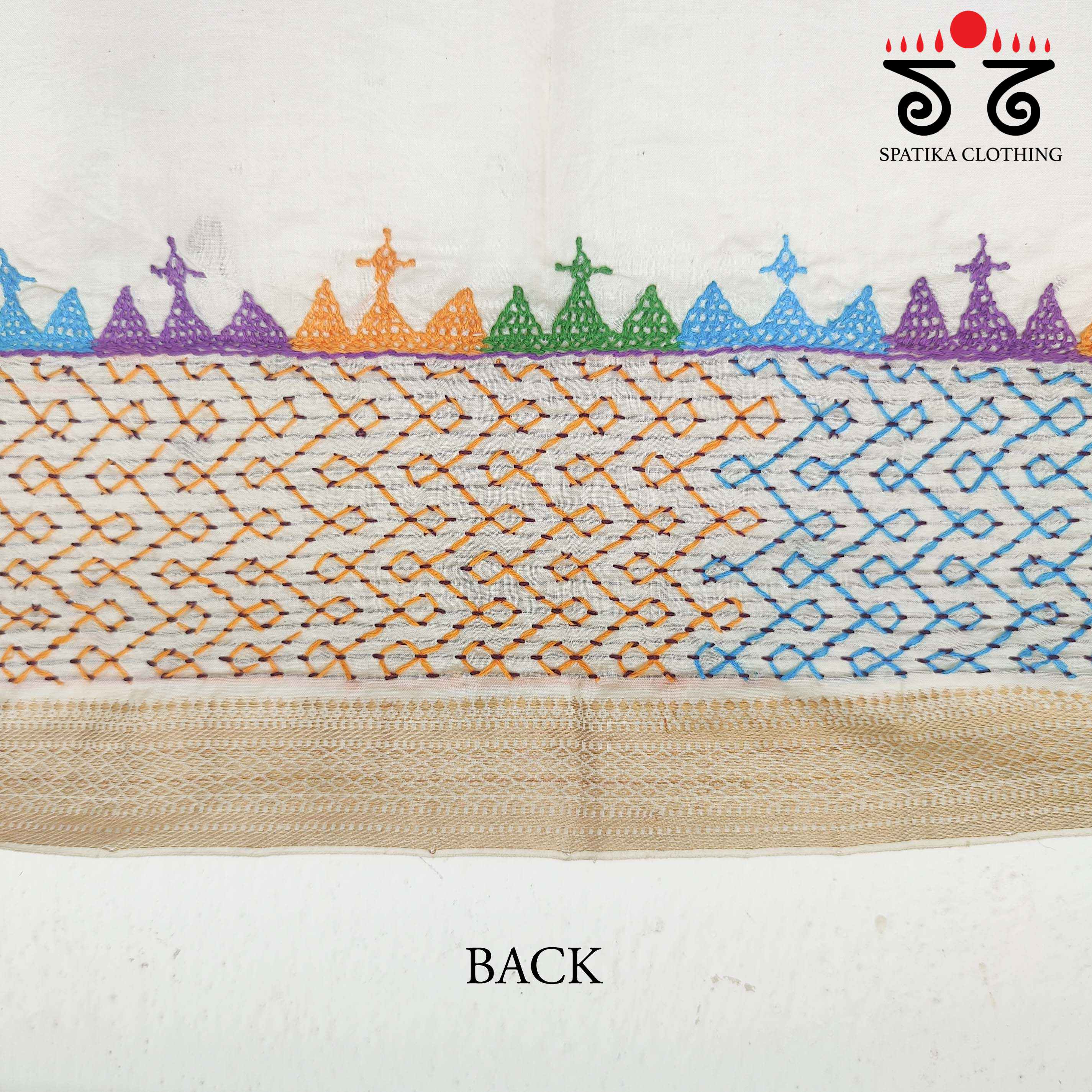 Lambani Hand-embroidered Blouse Fabric