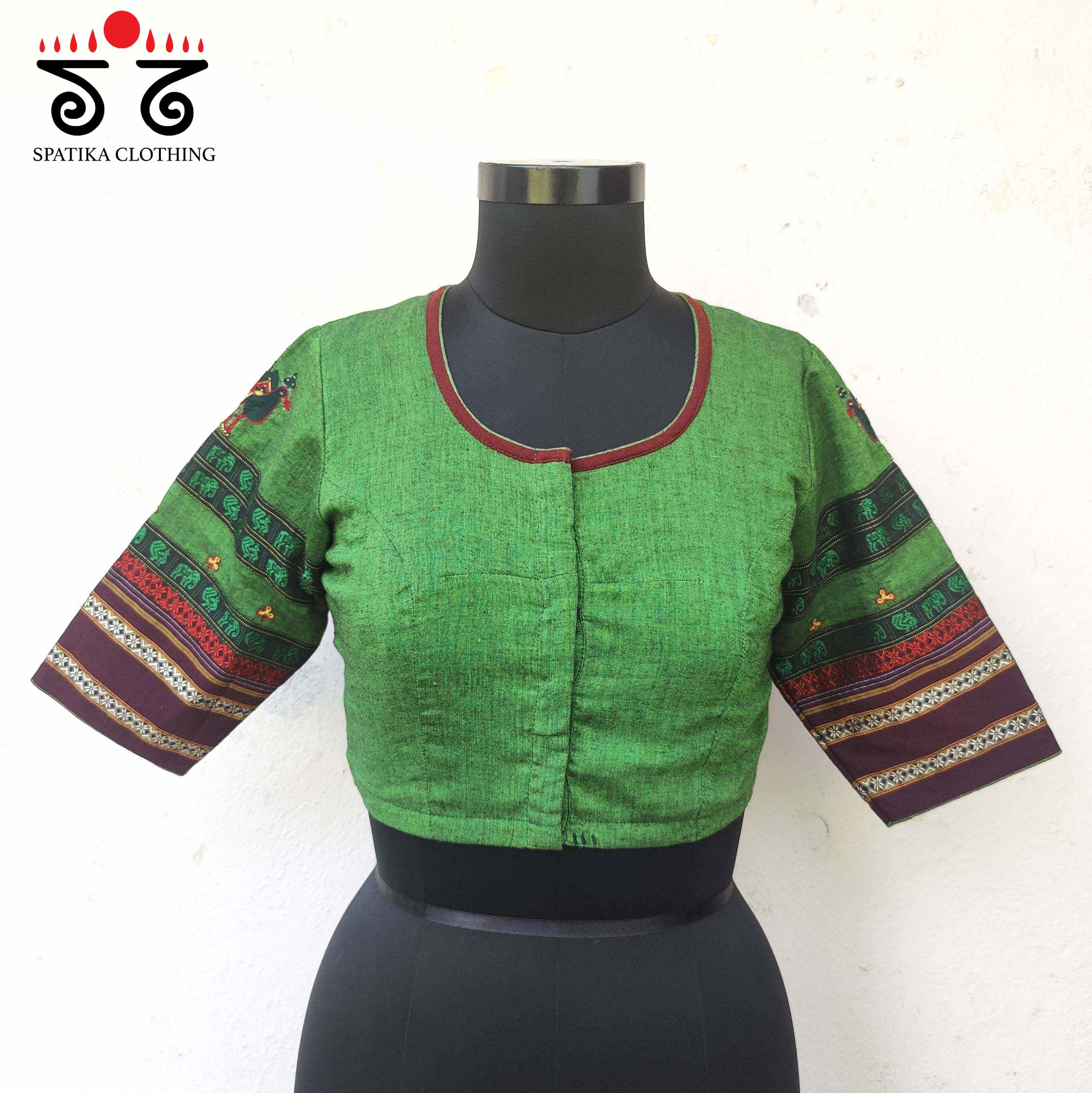 Morni - Hand Embroidered Blouse New!