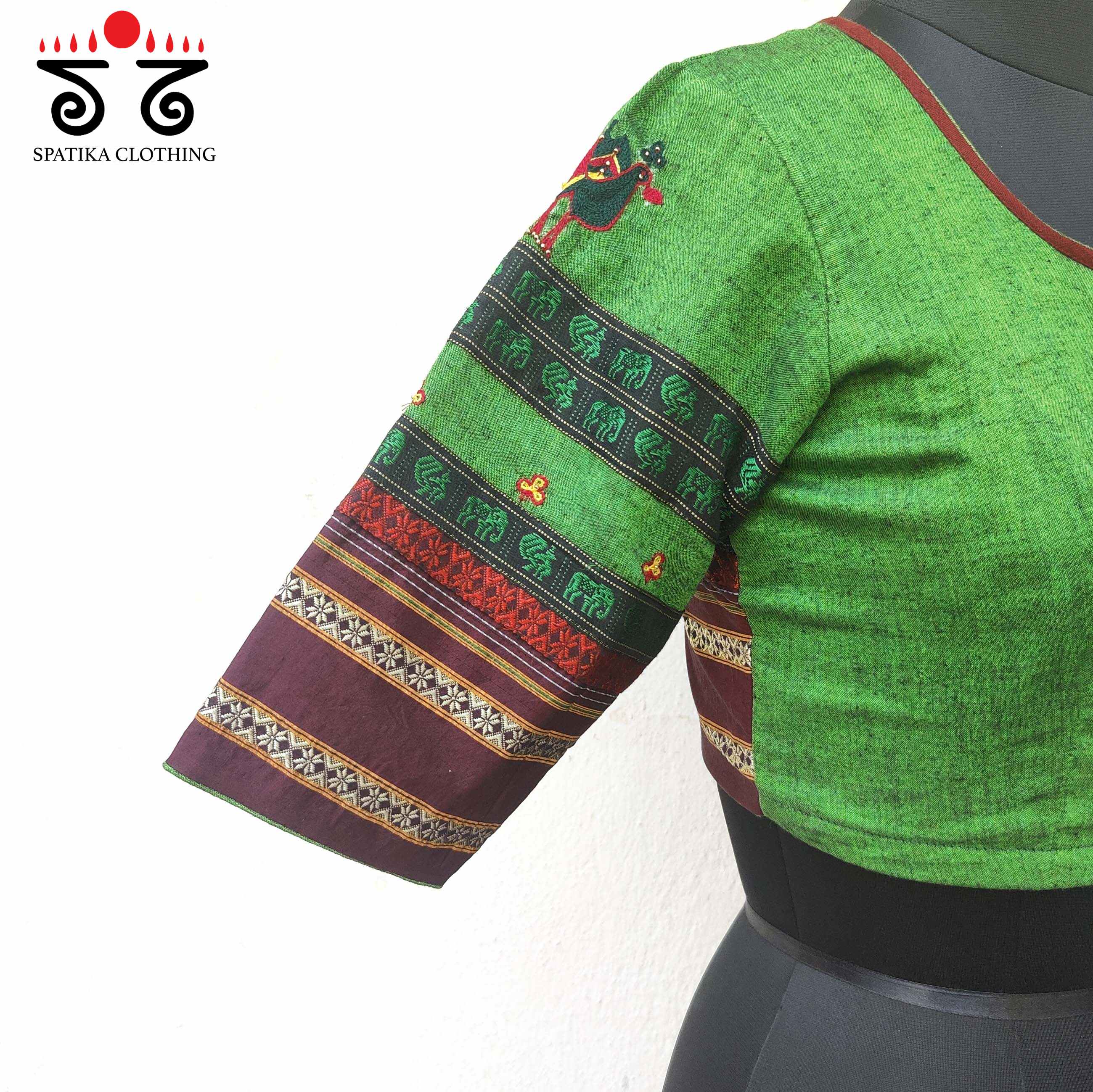 Morni - Hand Embroidered Blouse New!