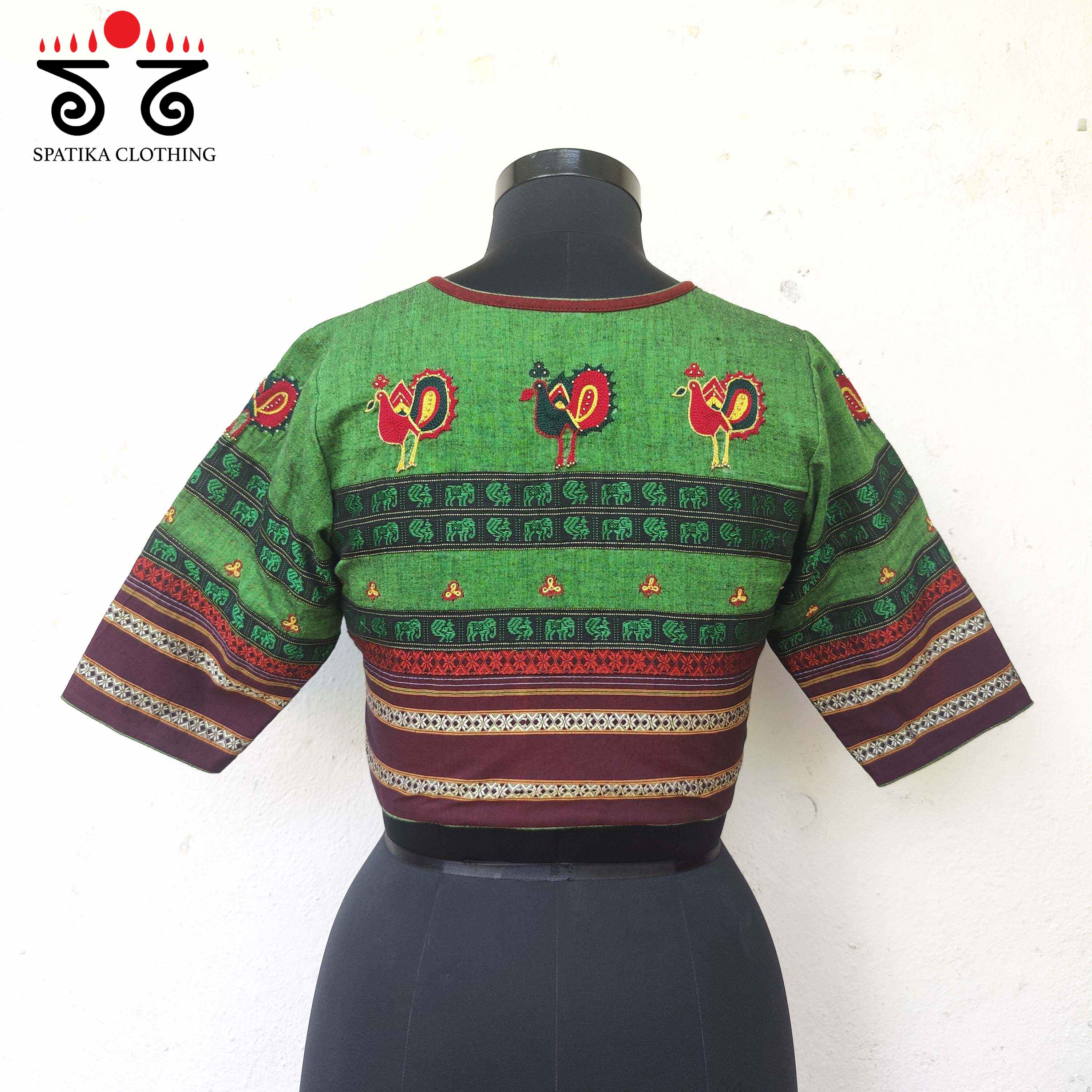 Morni - Hand Embroidered Blouse New!