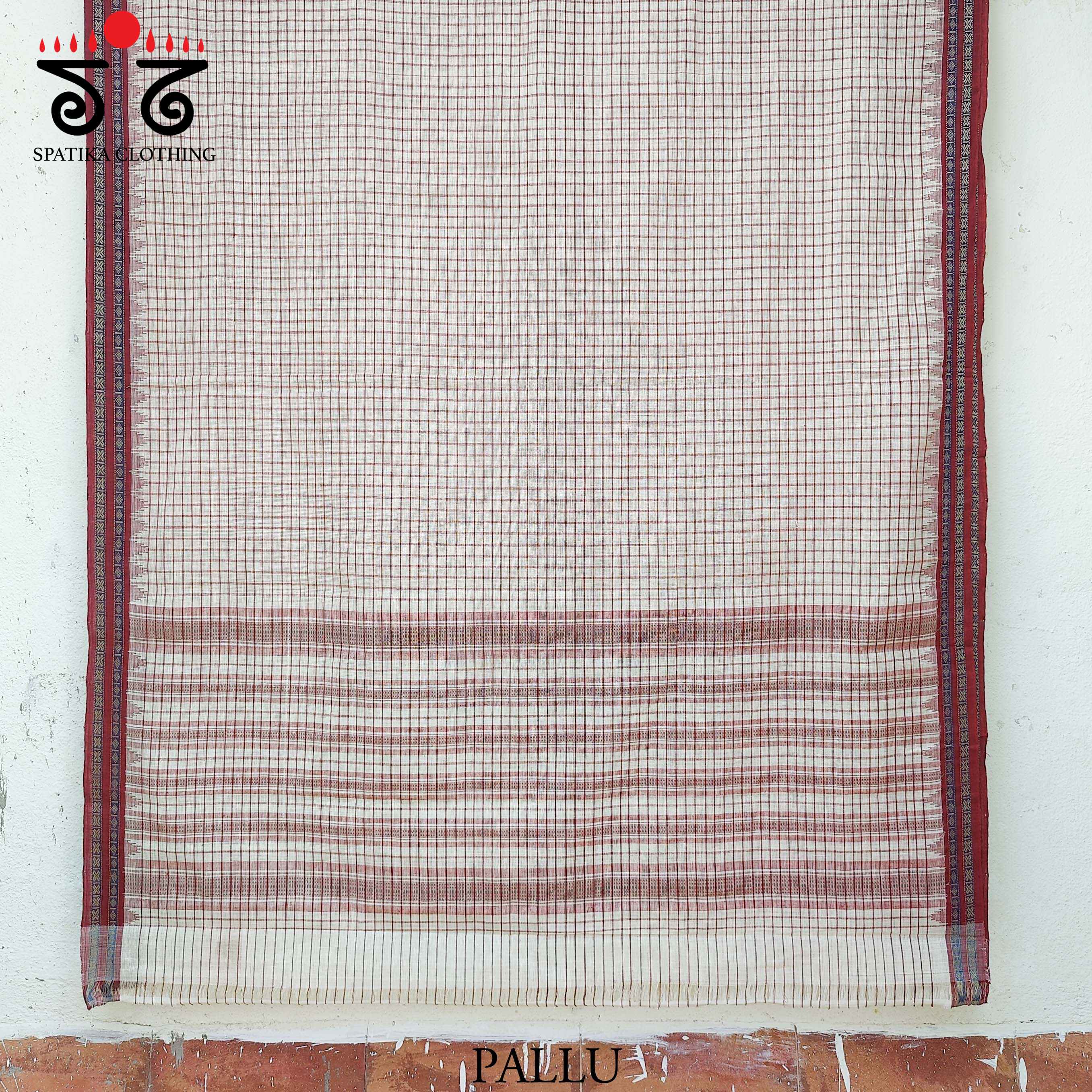 Ponduru Handspun Cotton Saree - Special Blouse