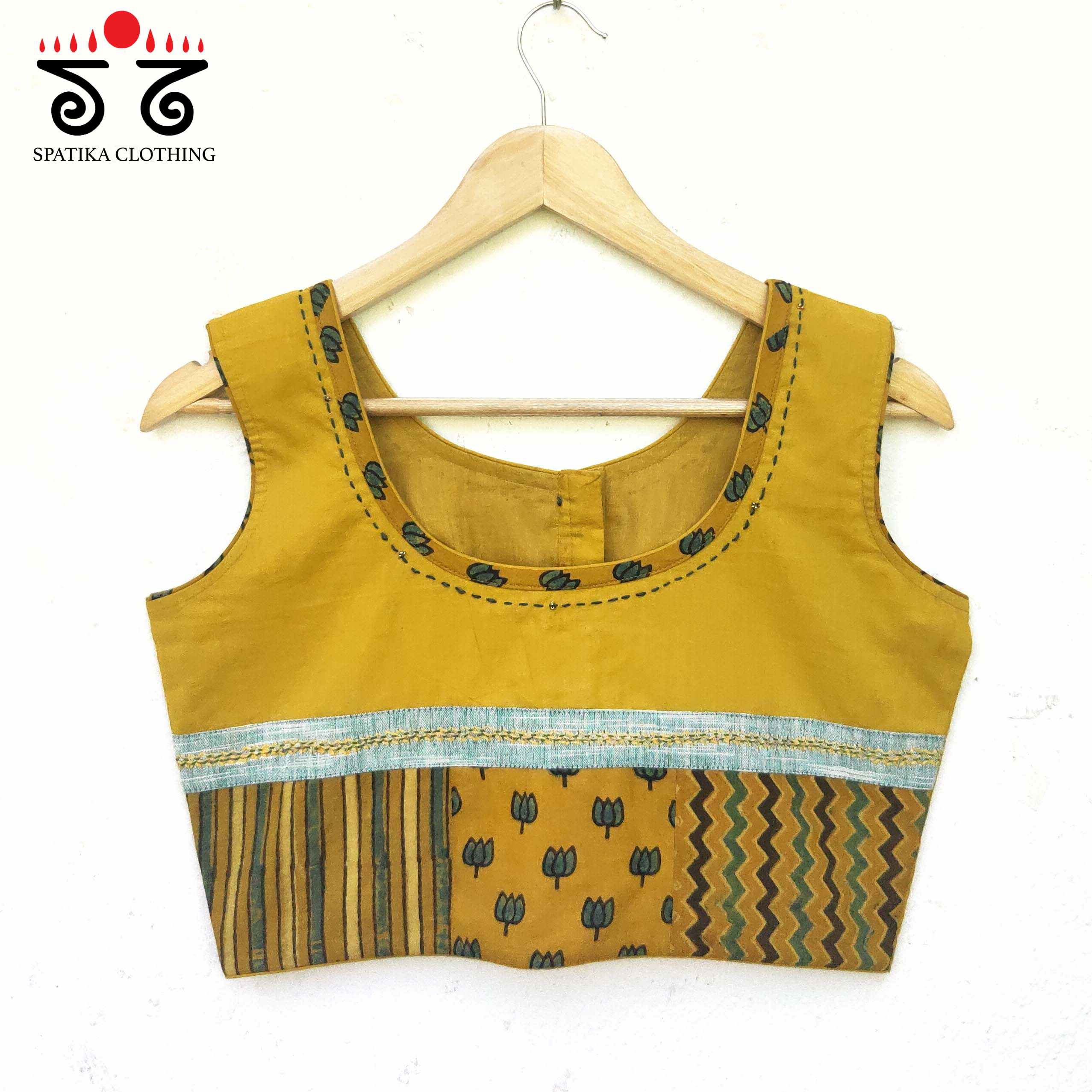 The Ajrak Sleeveless Blouse - New!