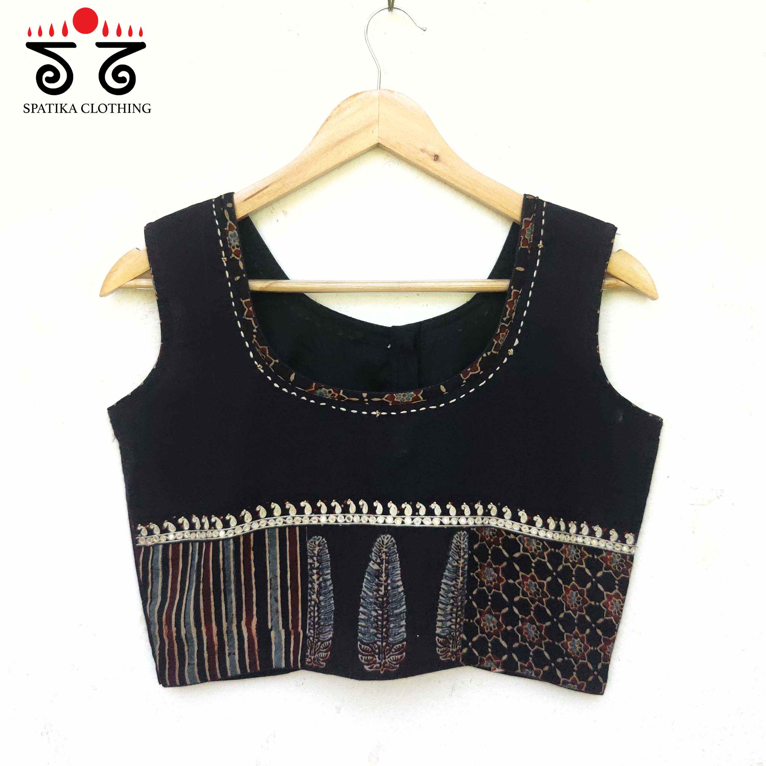 The Ajrak Sleeveless Blouse - New!