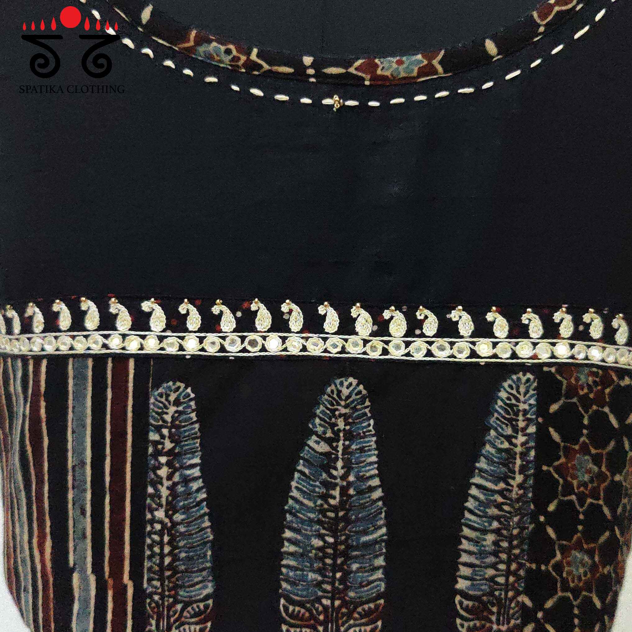 The Ajrak Sleeveless Blouse - New!