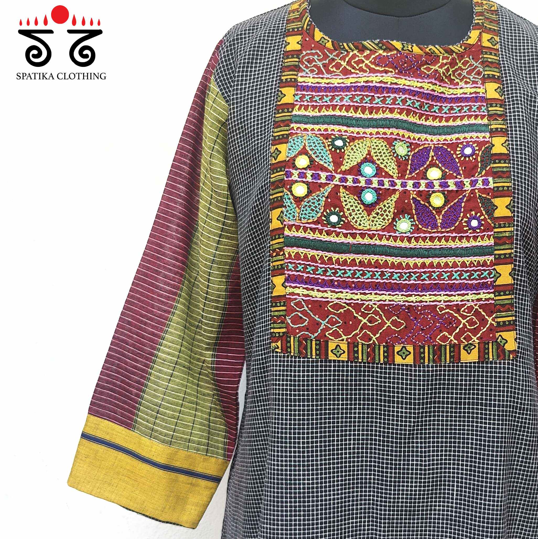 Lambani Hand Embroidered Kurta New!
