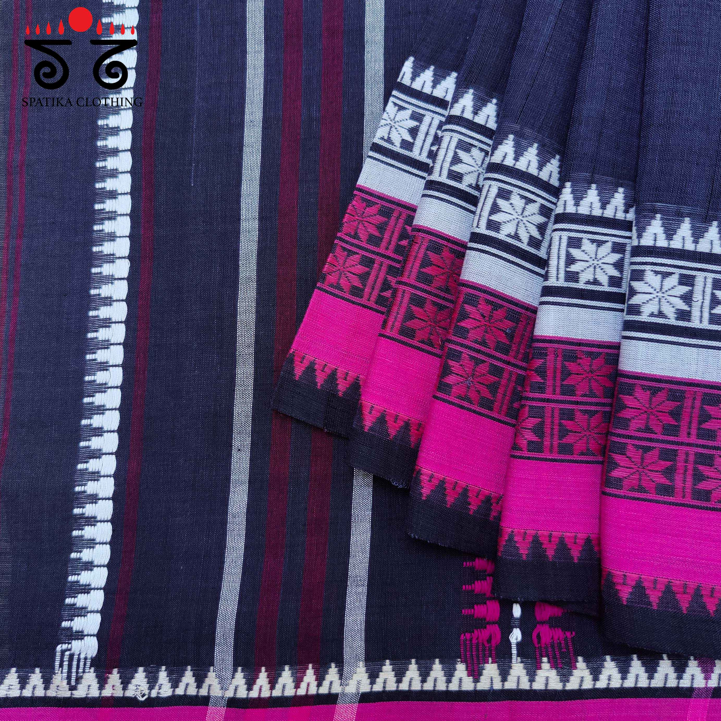 Begampur Handwoven Cotton Saree New!
