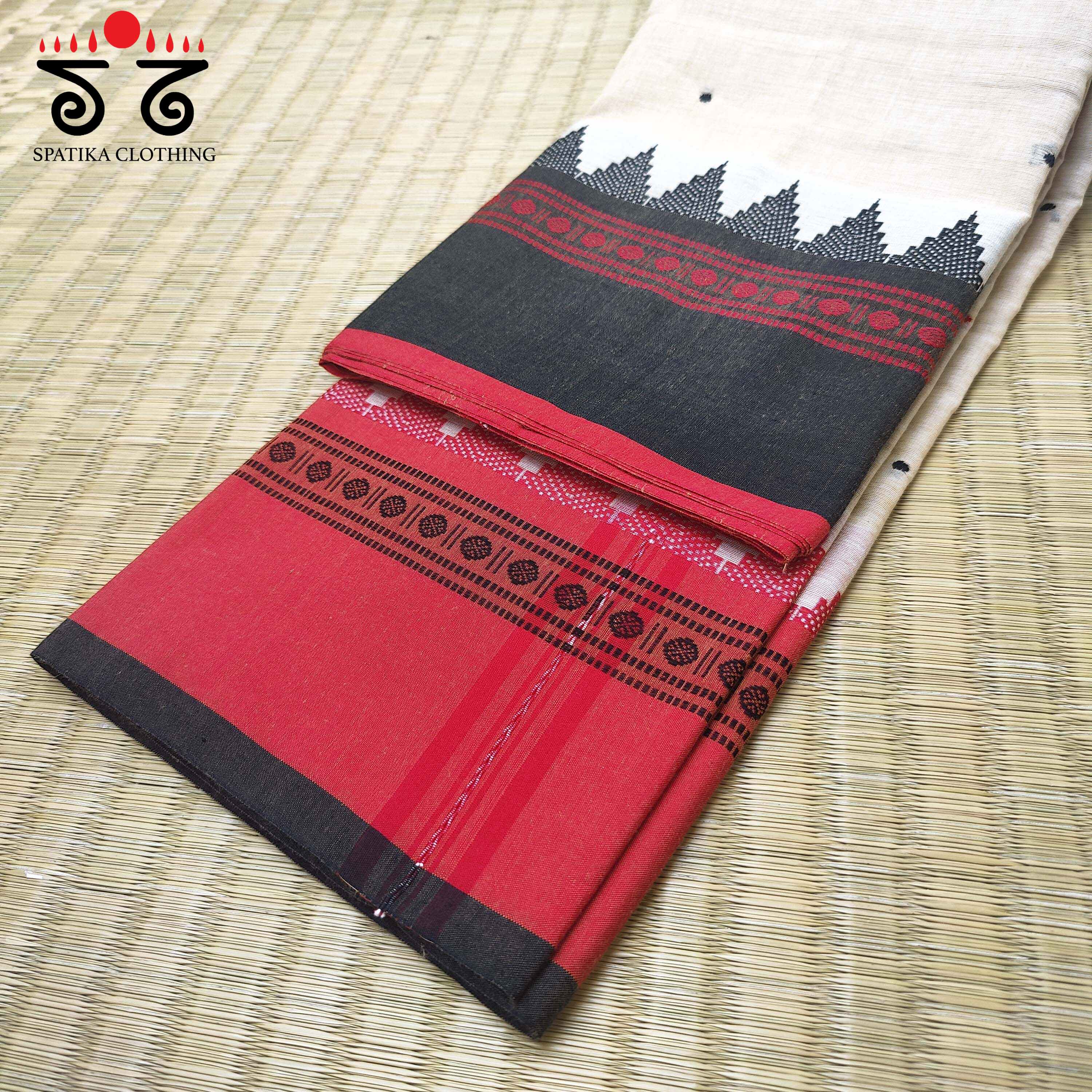 Begampur Handwoven Cotton Saree New!