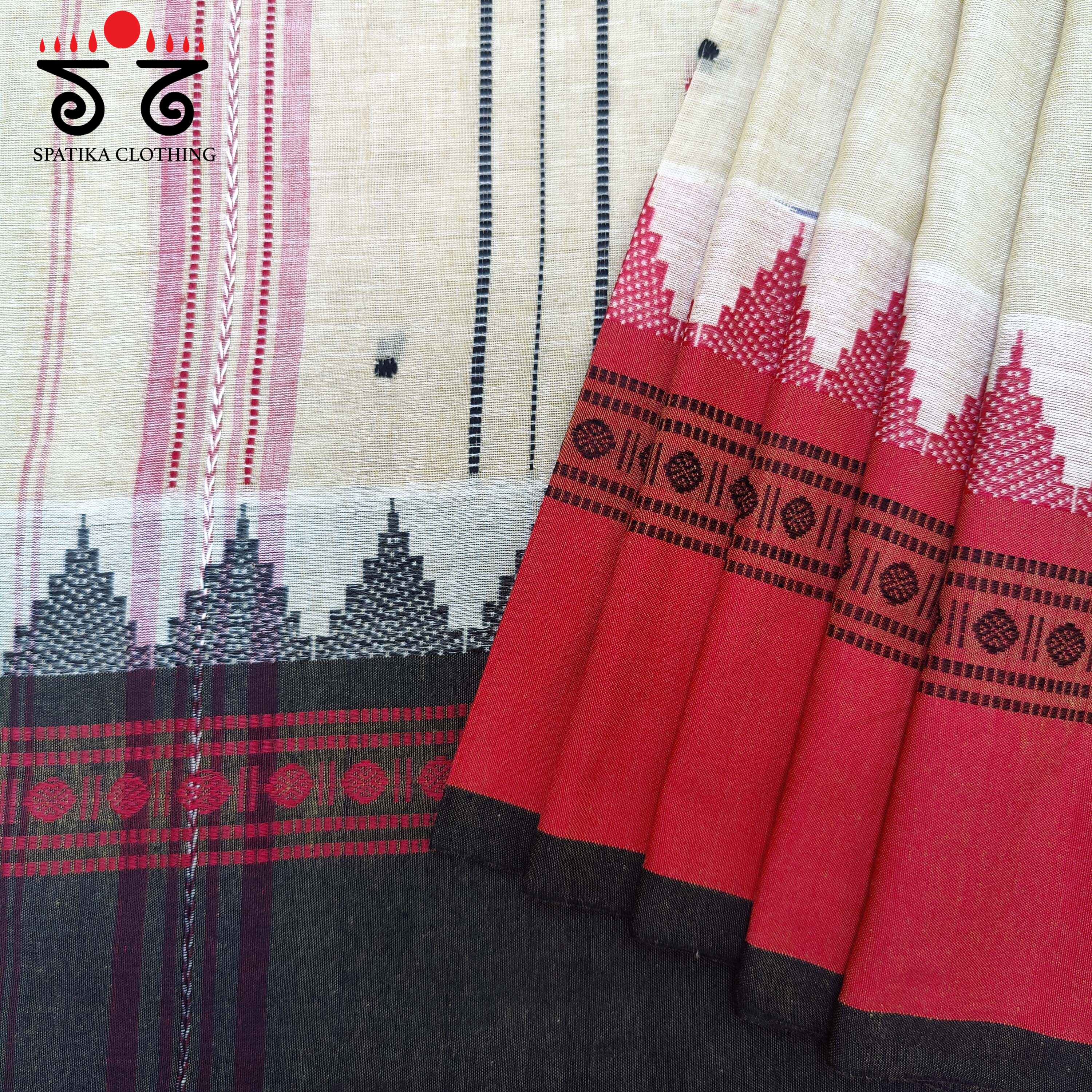 Begampur Handwoven Cotton Saree New!