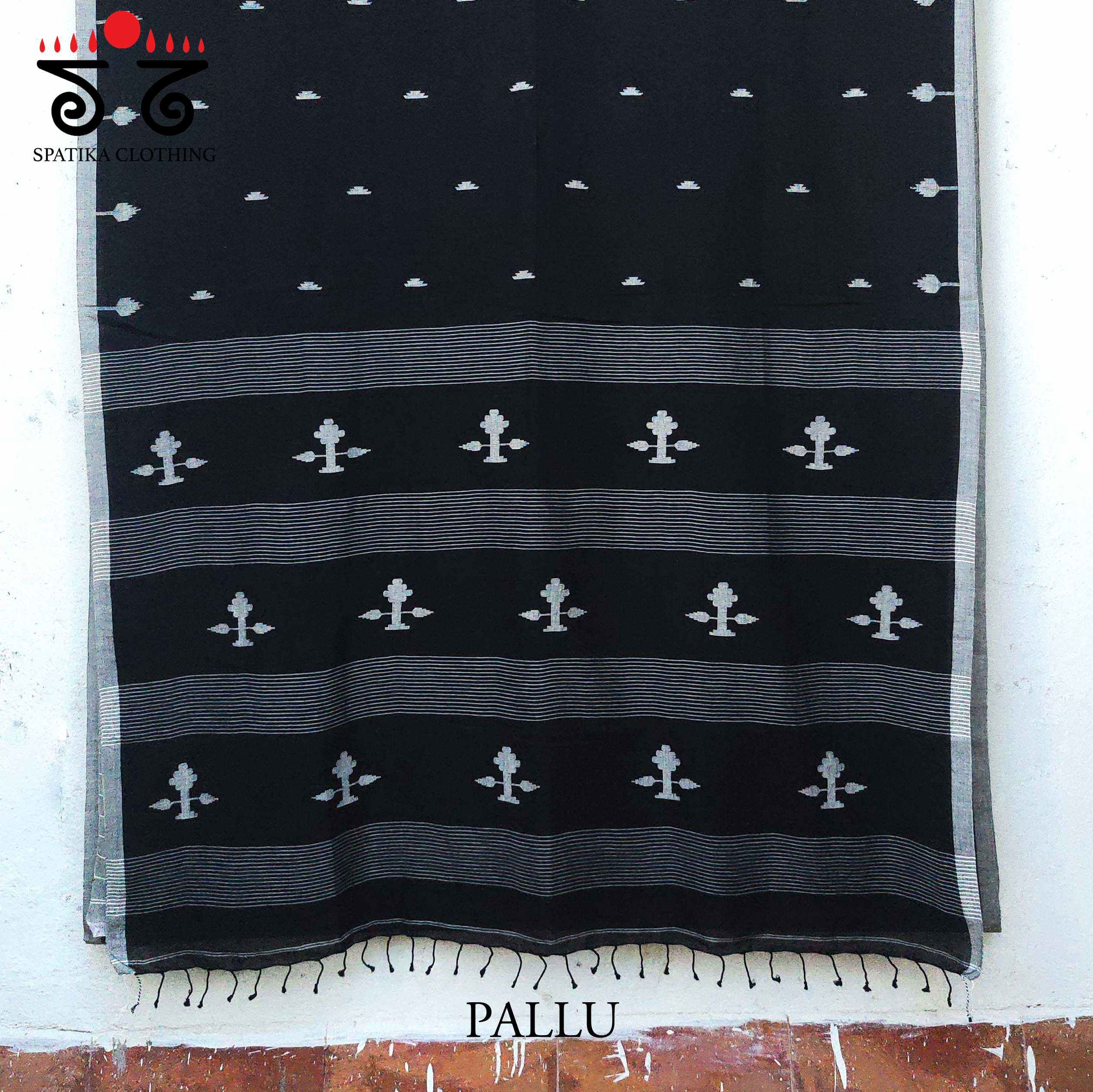 Jamdhani - Handwoven Cotton Saree - New!