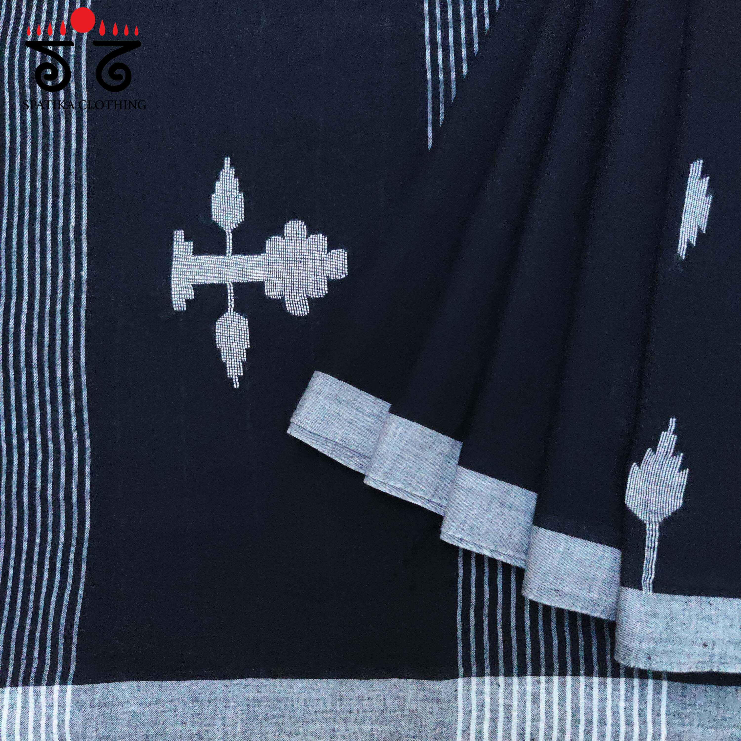 Jamdhani - Handwoven Cotton Saree - New!