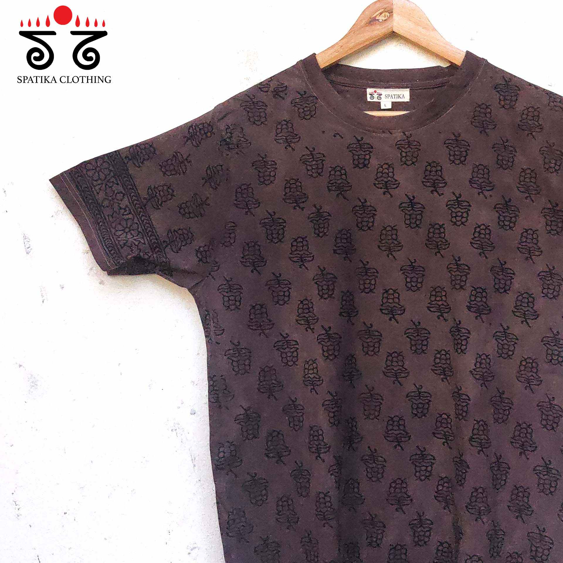 Hand Block Printed Unisex T-shirt