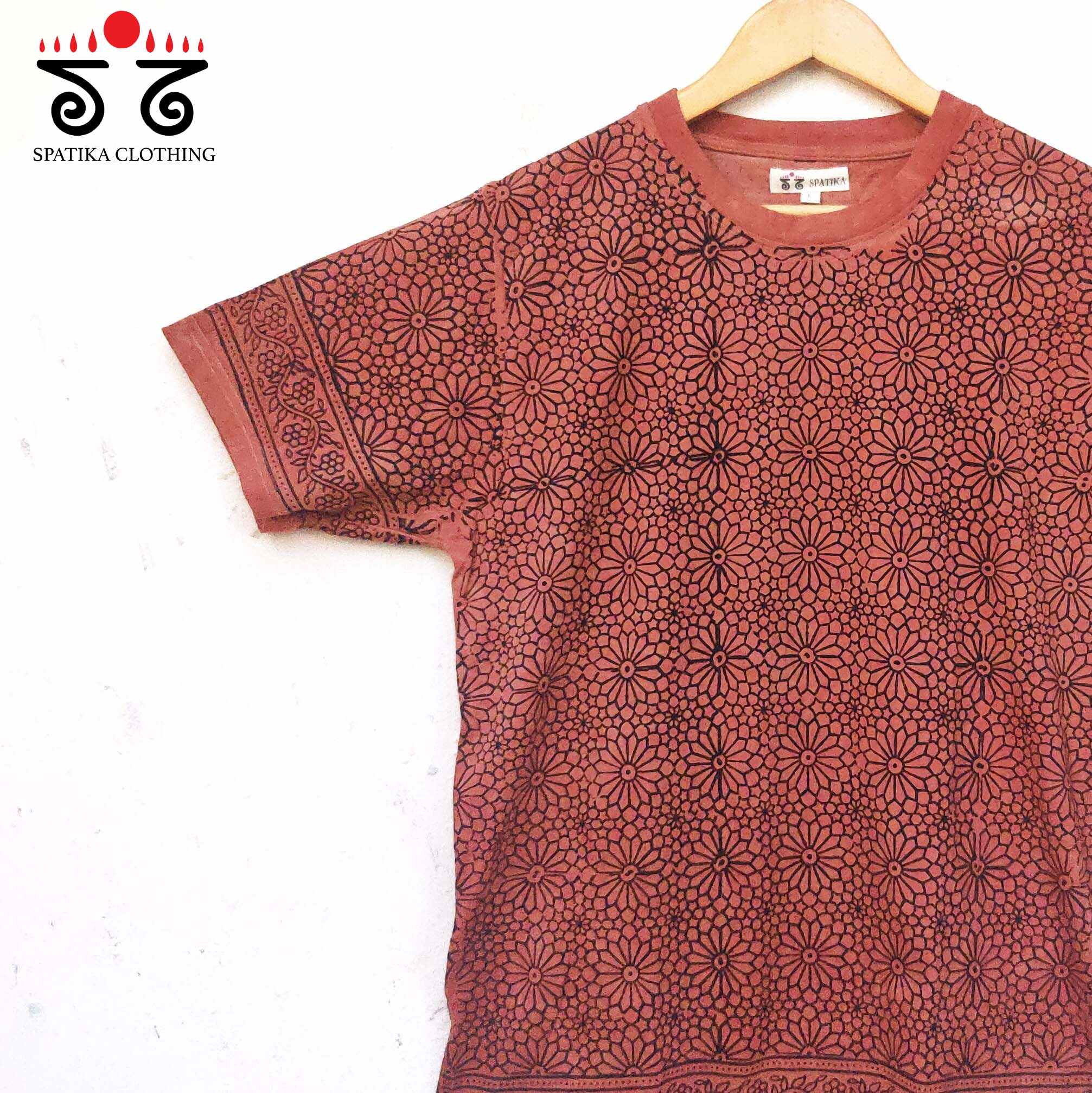 Hand Block Printed Unisex T-shirt