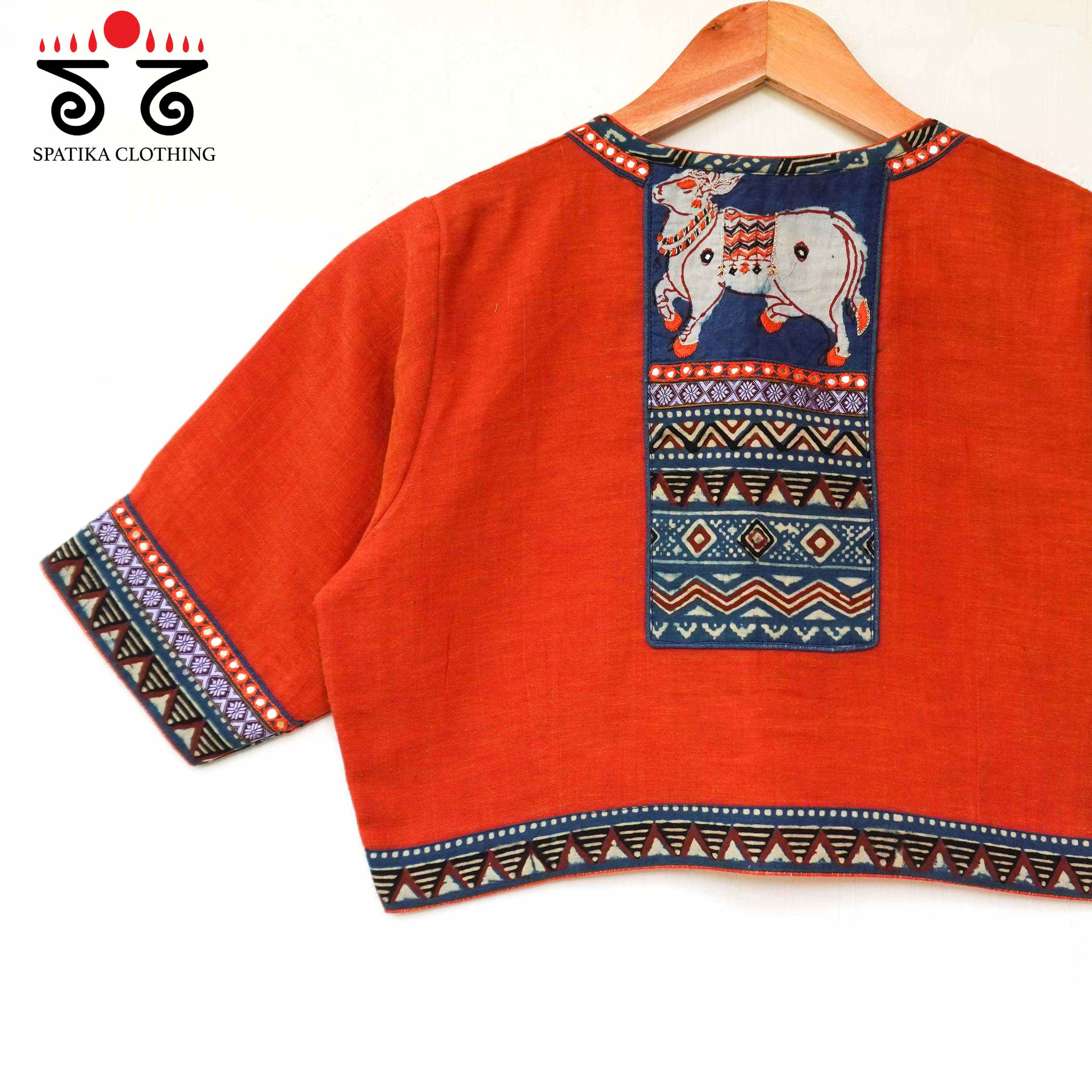 Pichwai Handcrafted Blouse