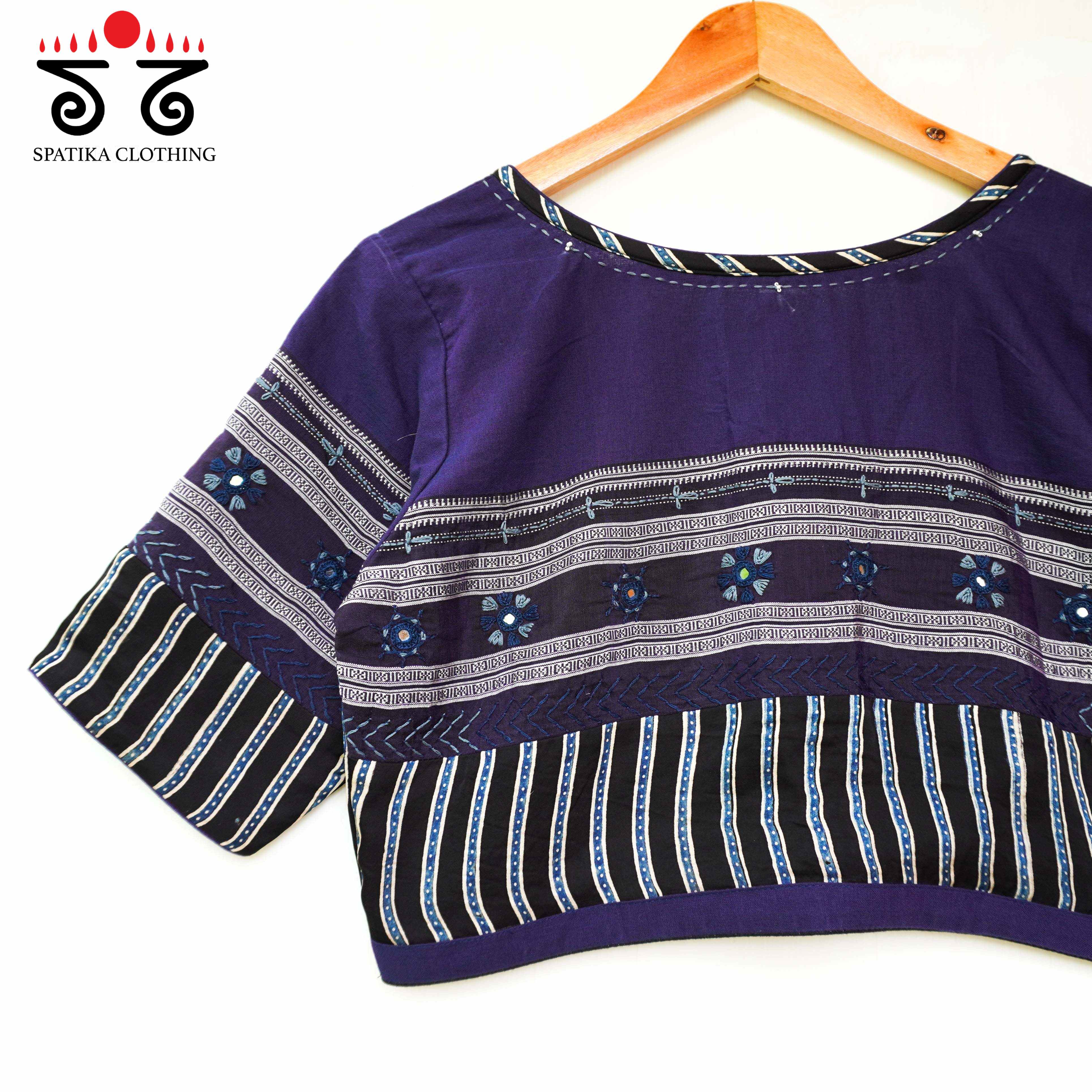 Ajrak Lambani- Modal Blouse - New!