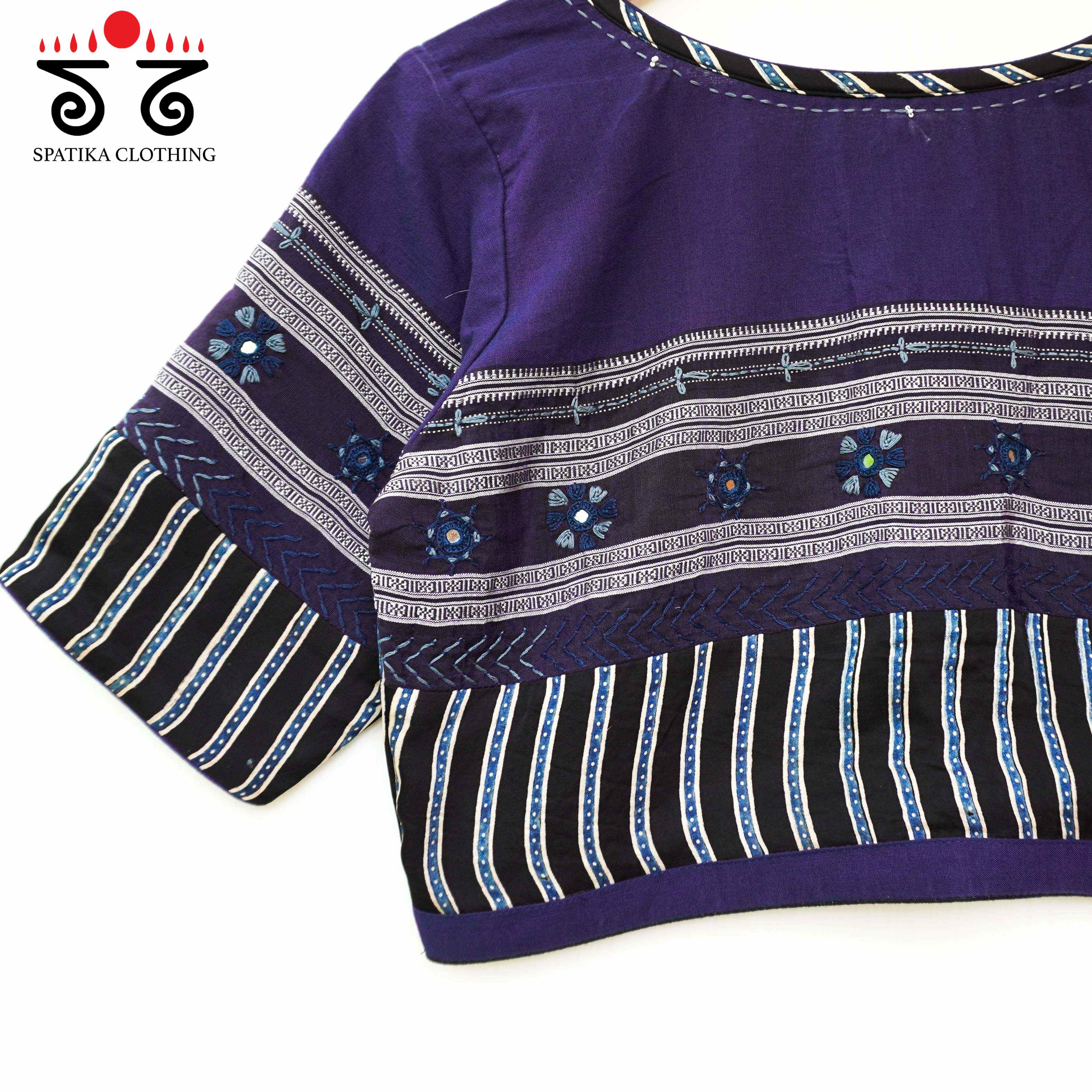 Ajrak Lambani- Modal Blouse - New!