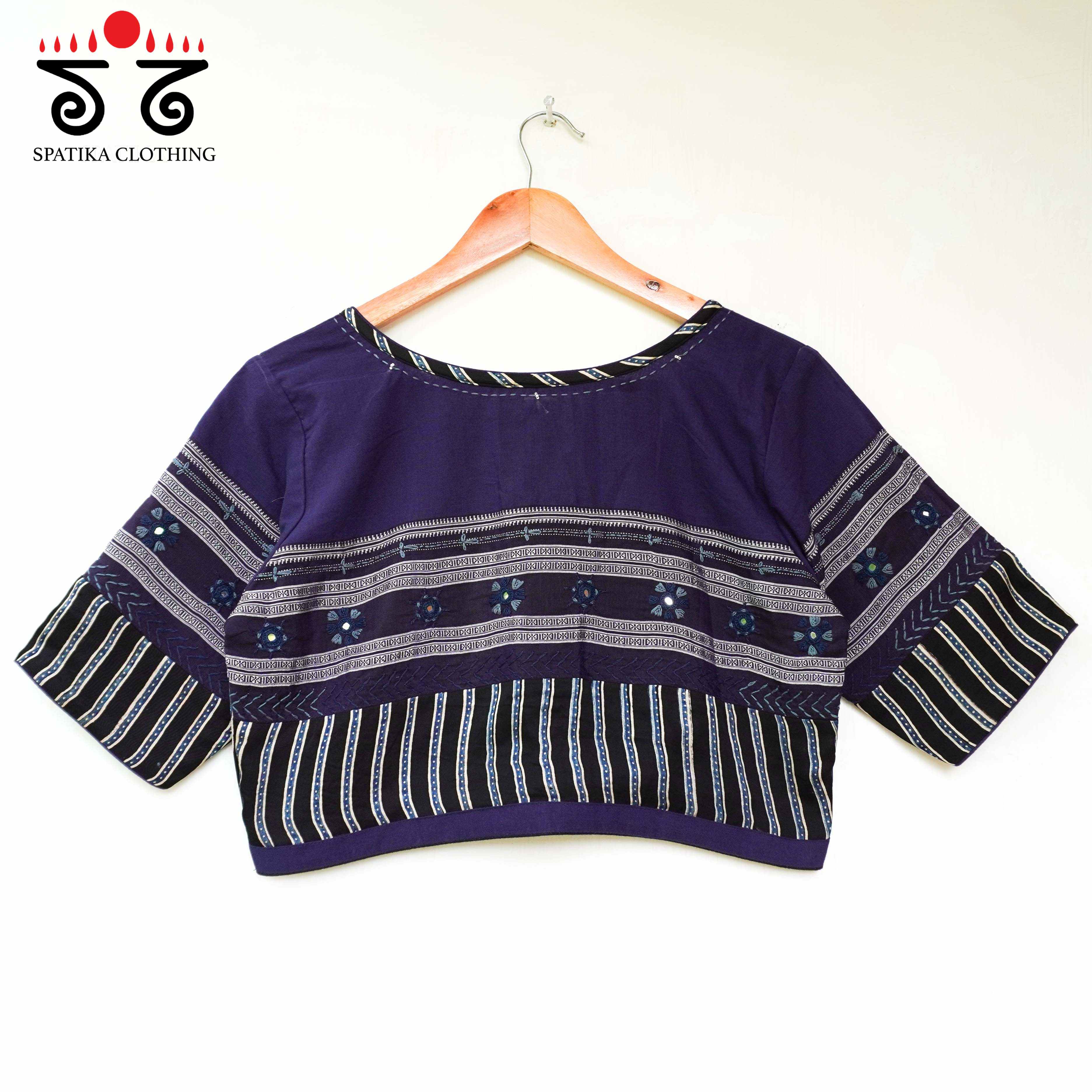 Ajrak Lambani- Modal Blouse - New!