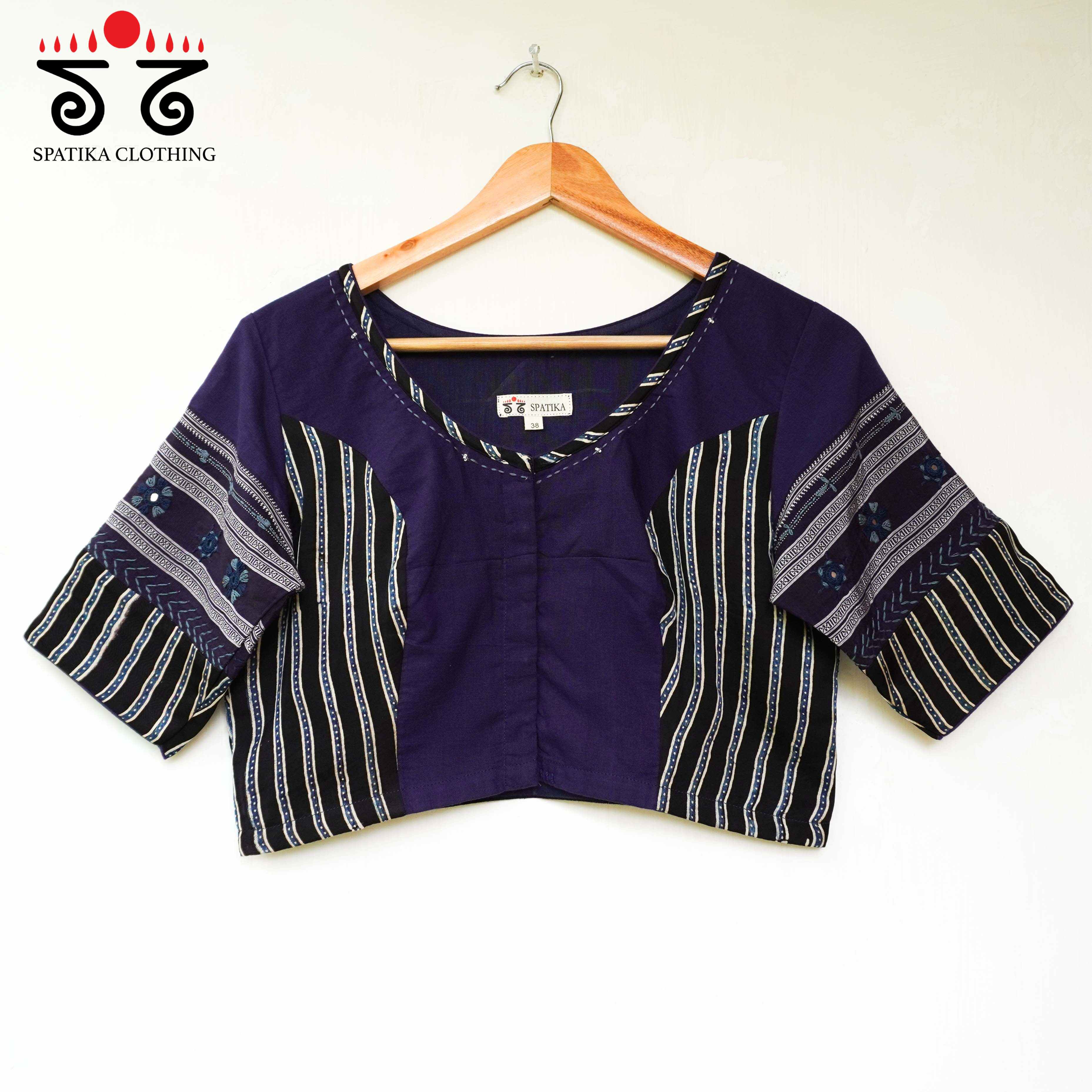 Ajrak Lambani- Modal Blouse - New!