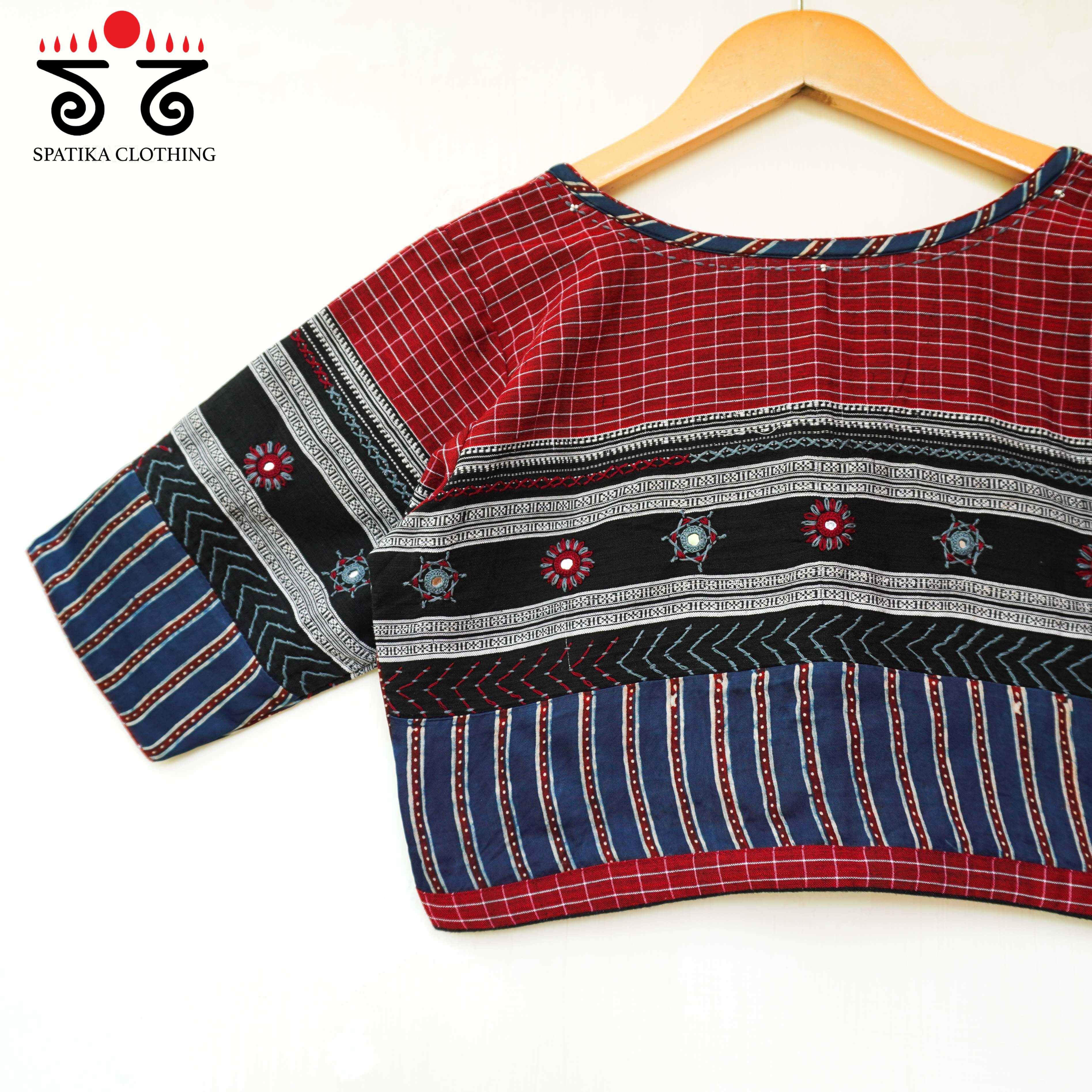 Ajrak Lambani-Handcrafted Blouse - New!