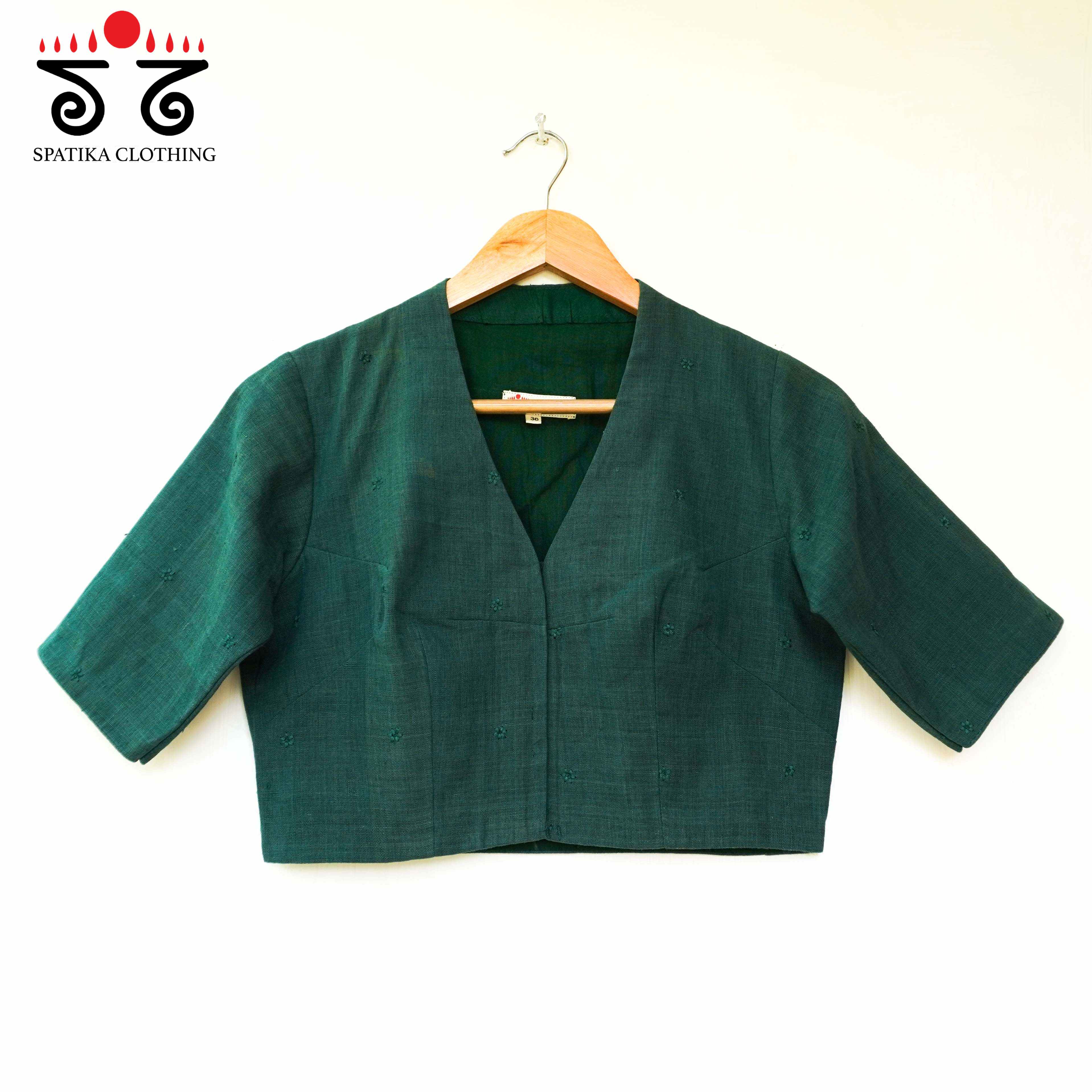 Boondhi-Handcrafted Blouse-New!