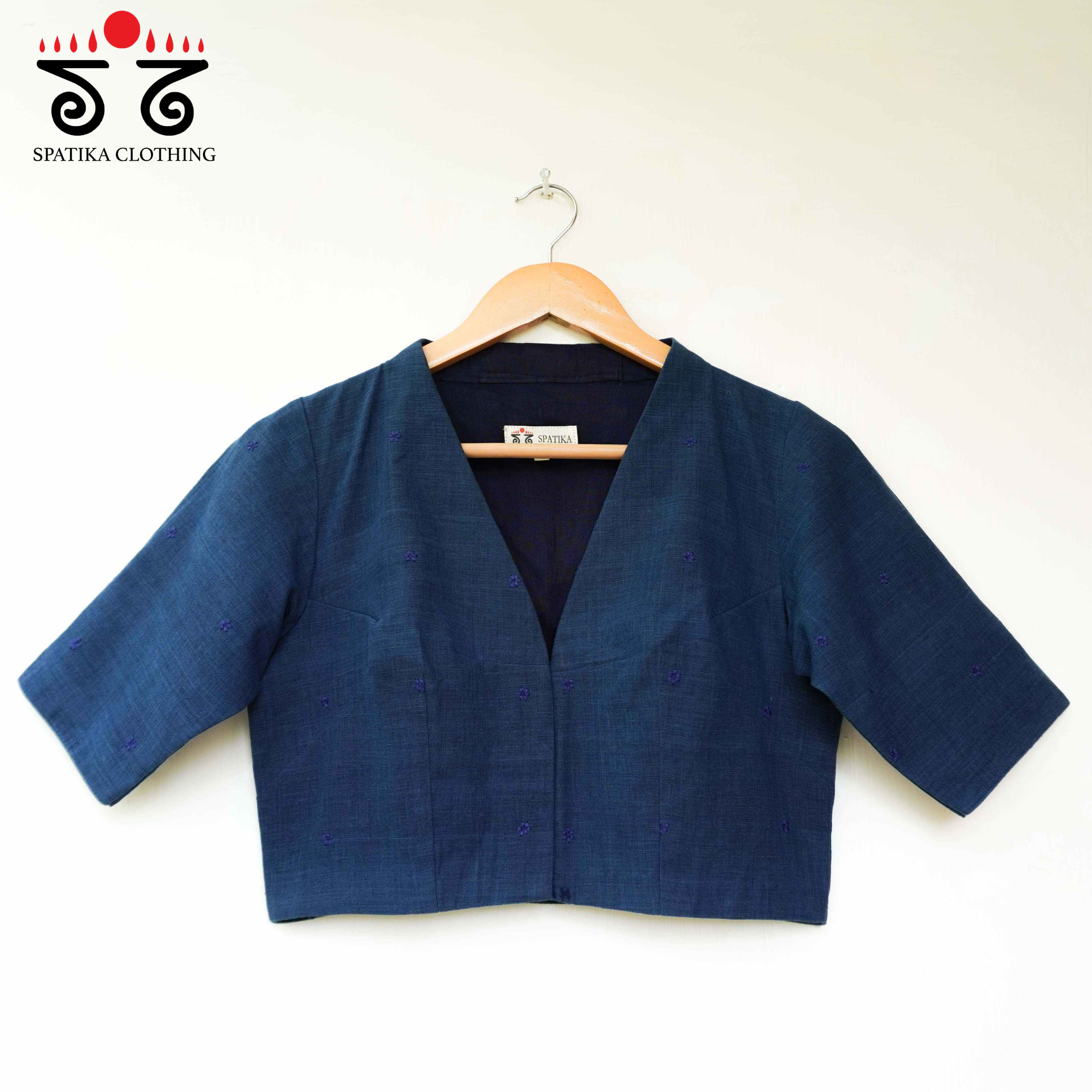 Boondhi-Handcrafted Blouse-New!