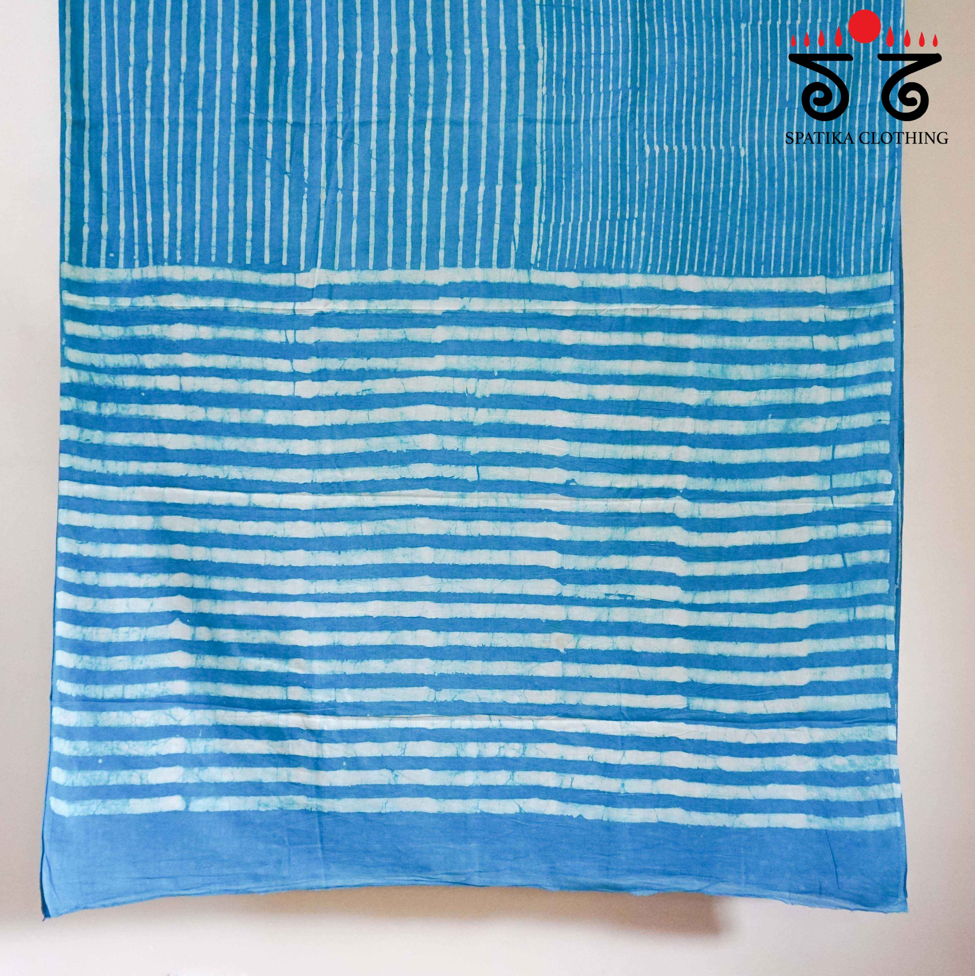 Hand Blockprinted Mul Cotton Saree