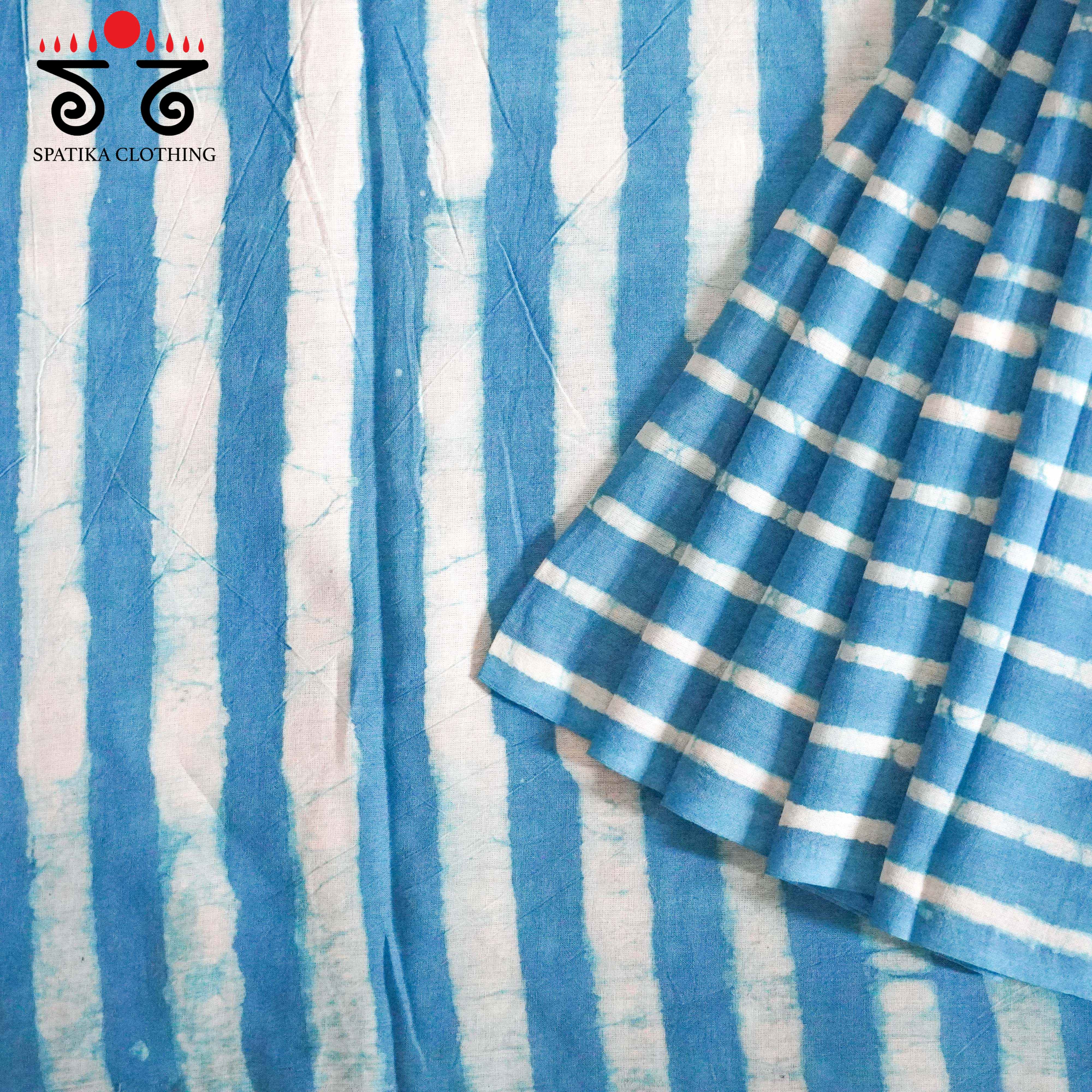 Hand Blockprinted Mul Cotton Saree