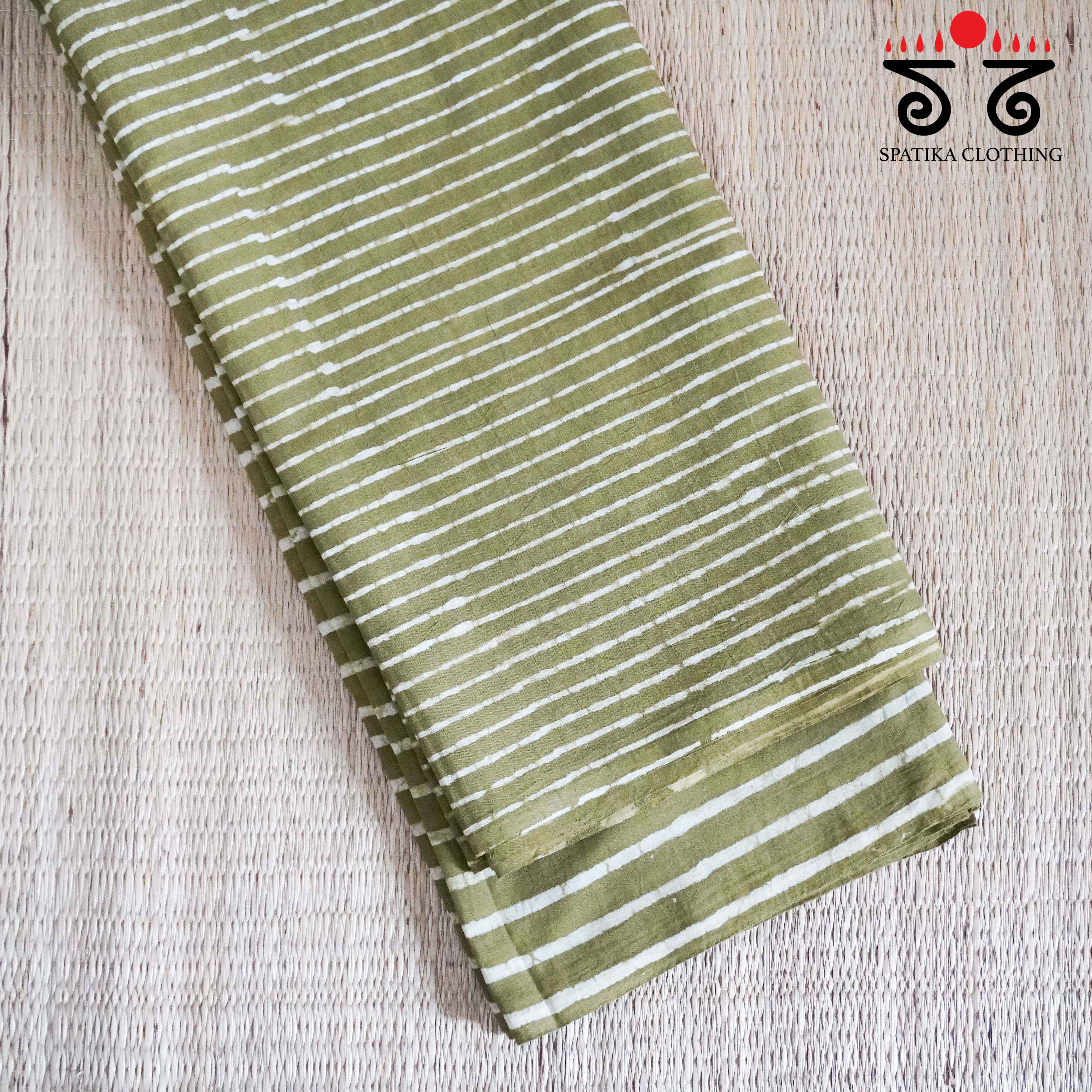 Hand Blockprinted Mul Cotton Saree