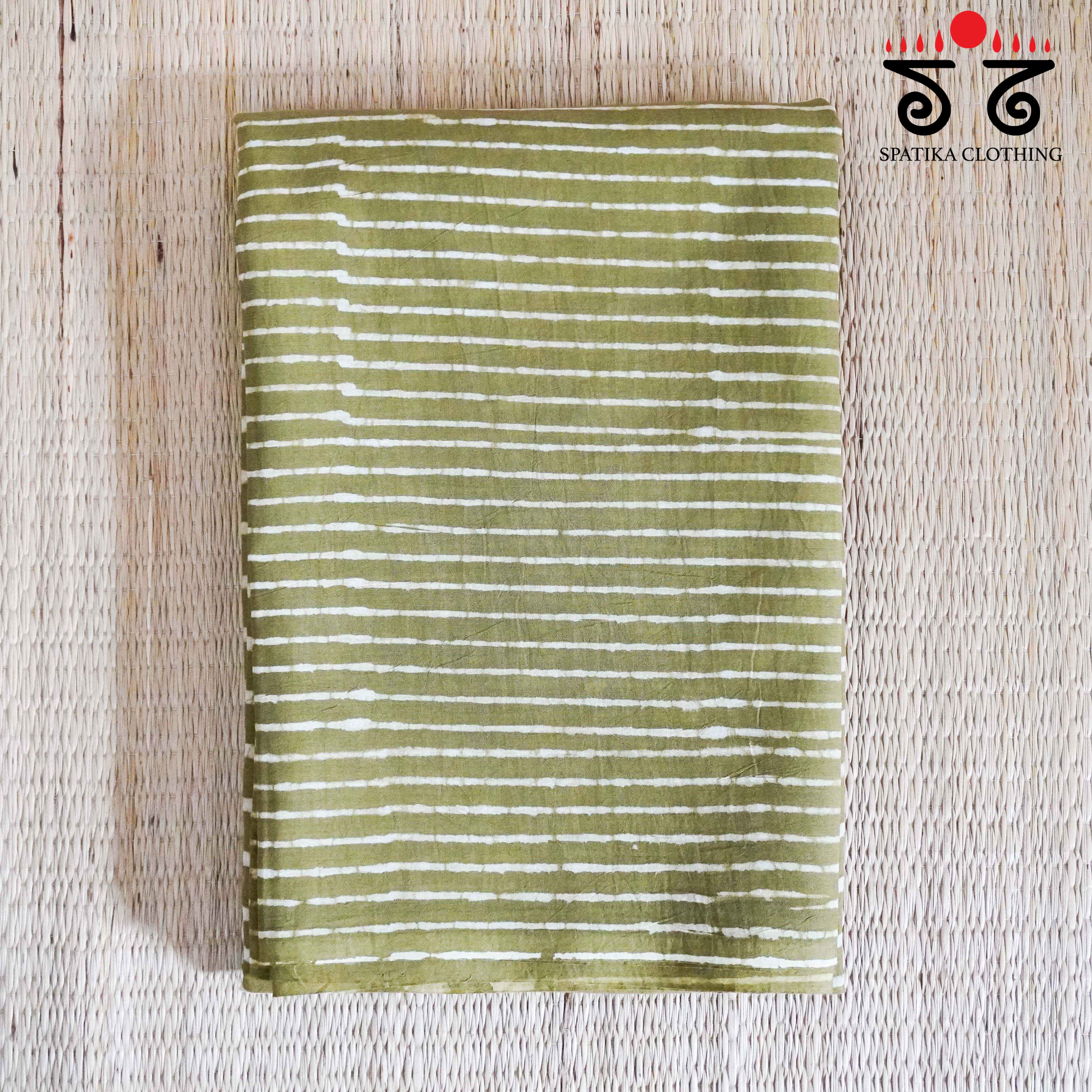 Hand Blockprinted Mul Cotton Saree