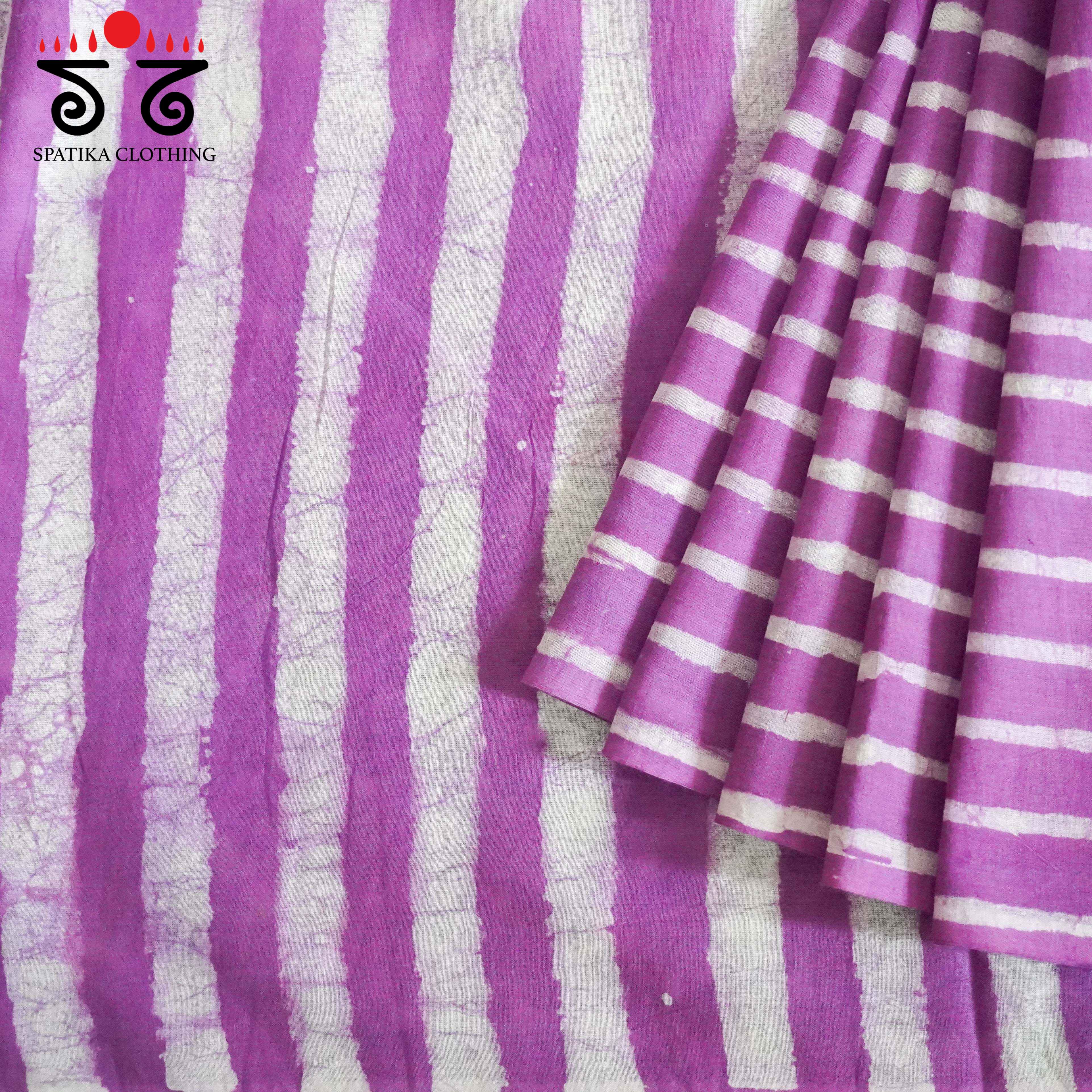 Hand Blockprinted Mul Cotton Saree