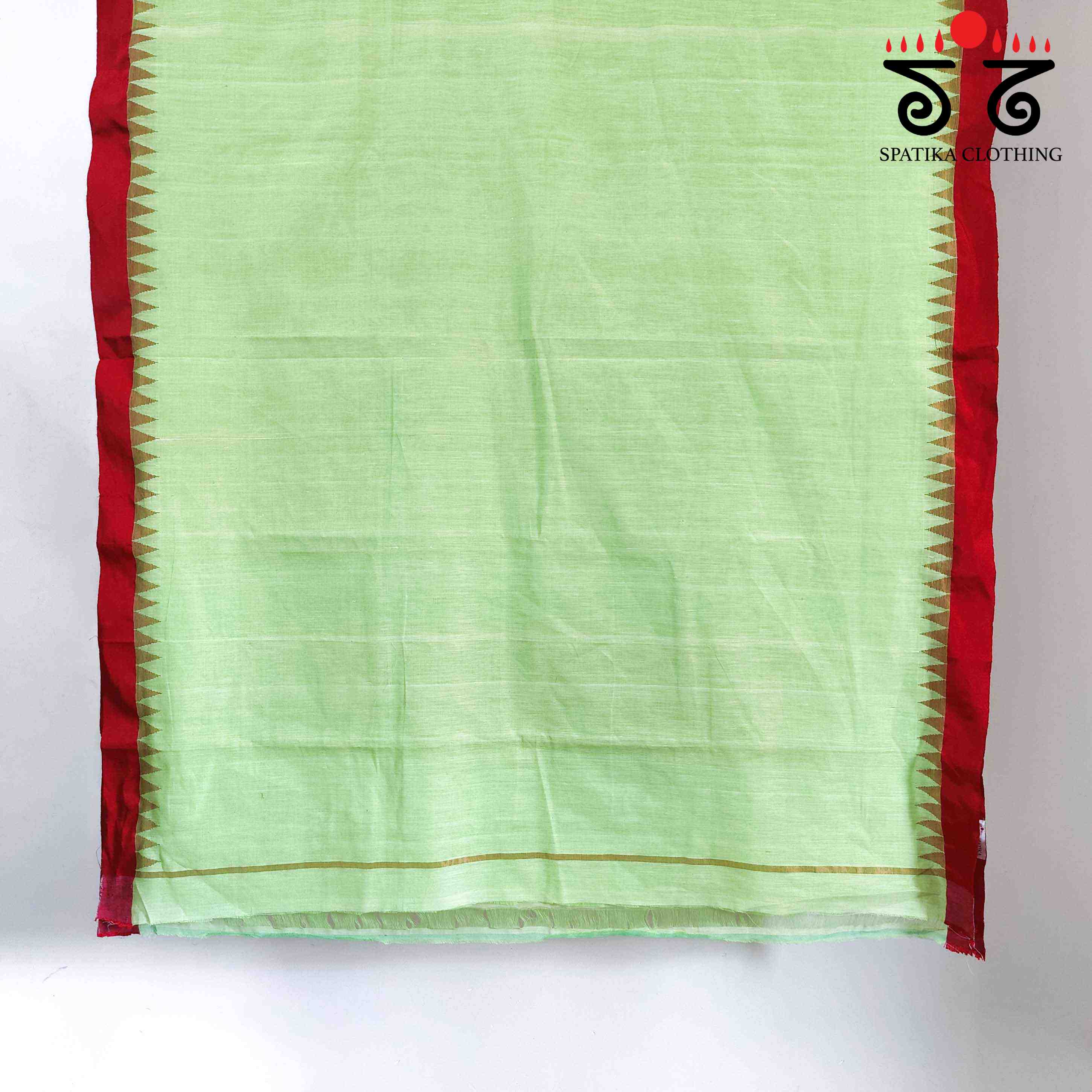 Ponduru Handspun Saree - With Silk border