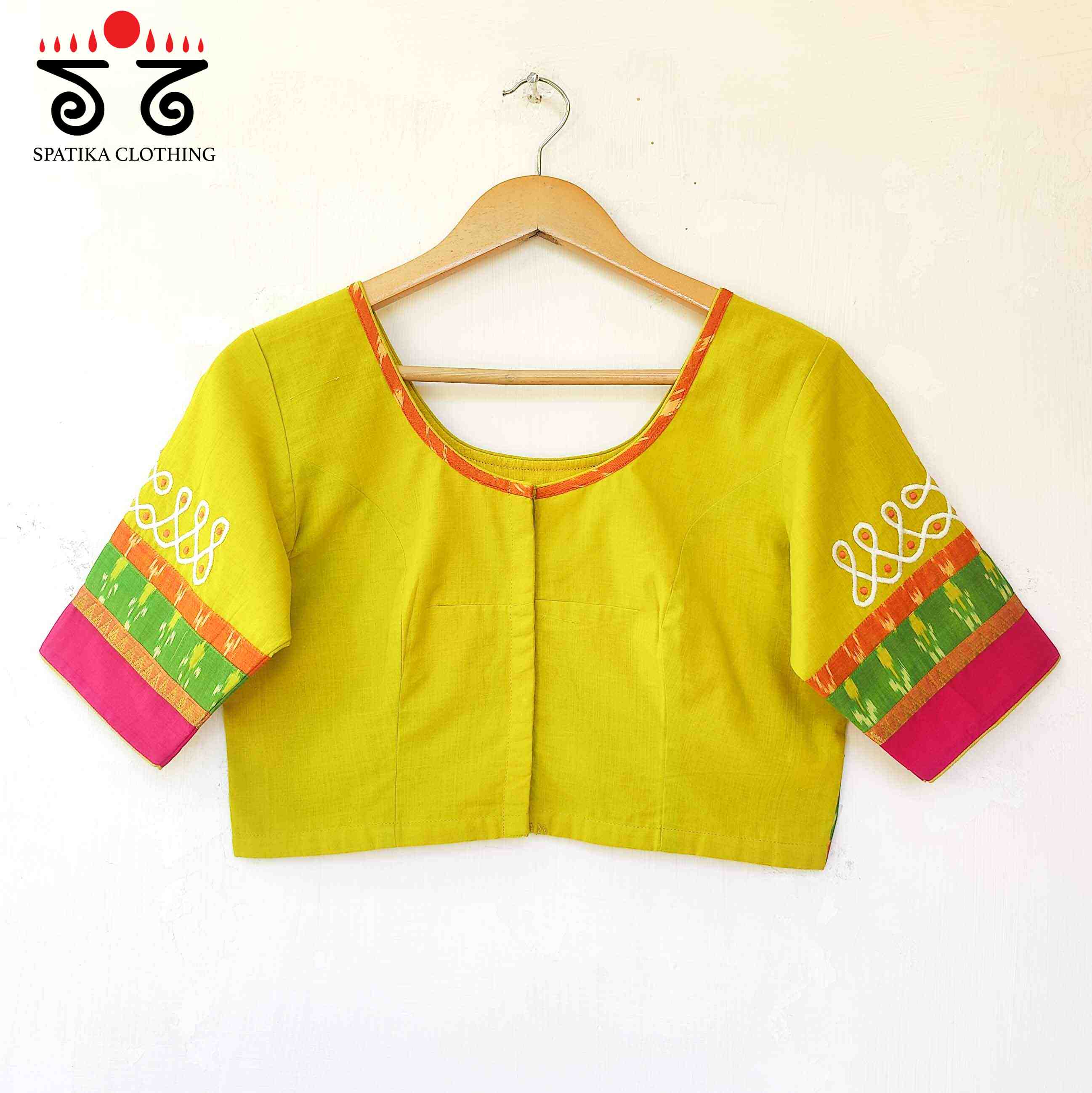 Prabhavati Kolam Handcrafted Blouse