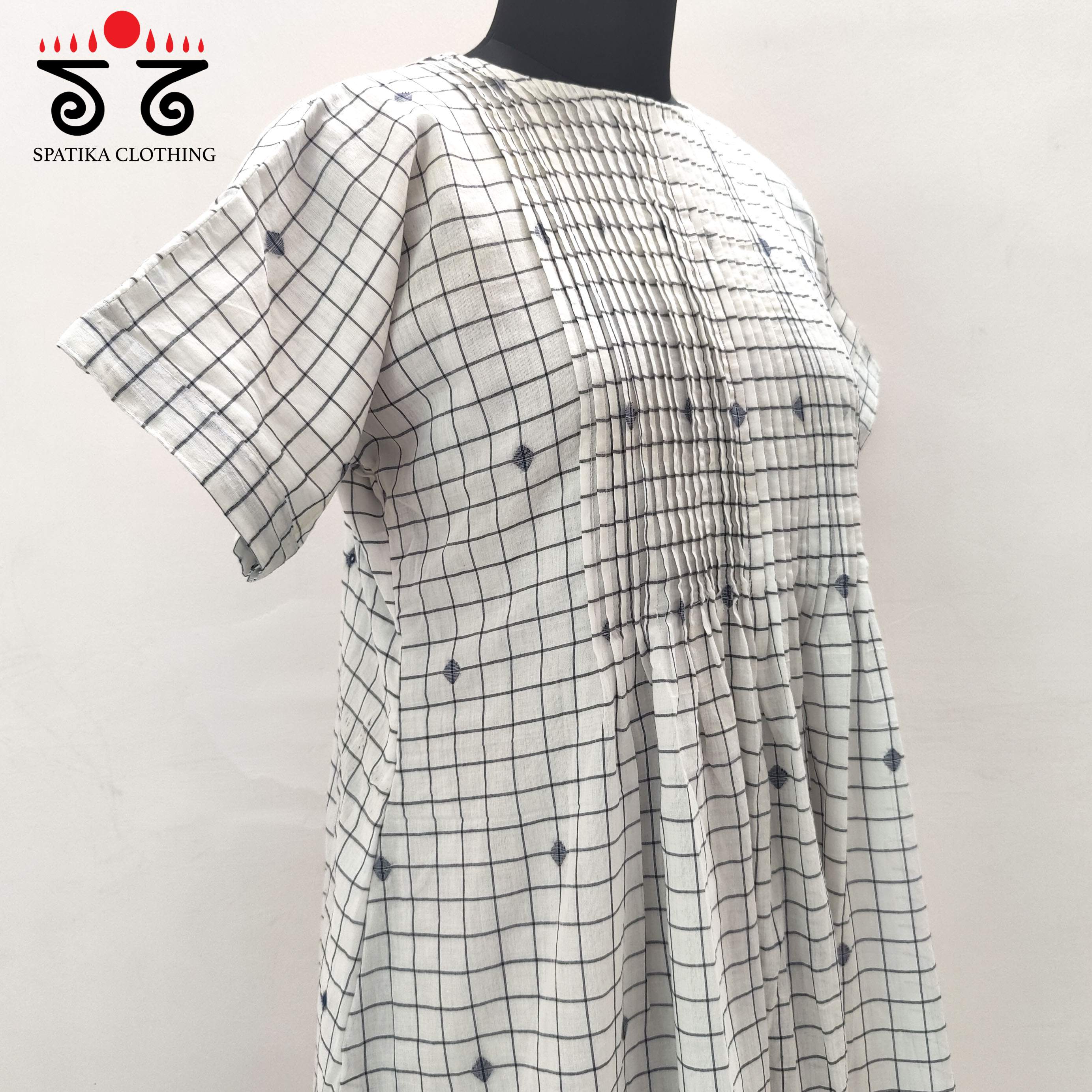 Jamdhani Handembroidered Dress