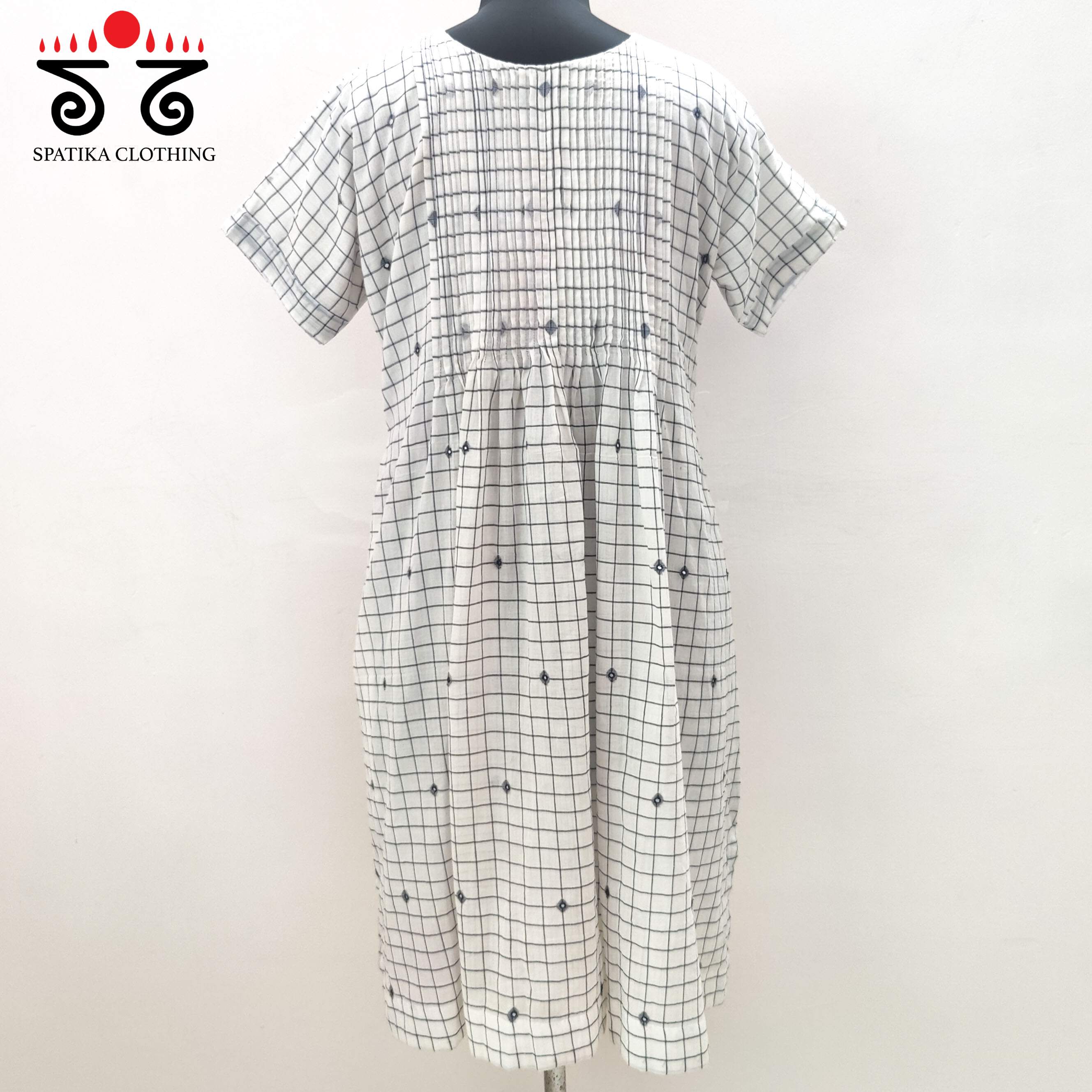 Jamdhani Handembroidered Dress