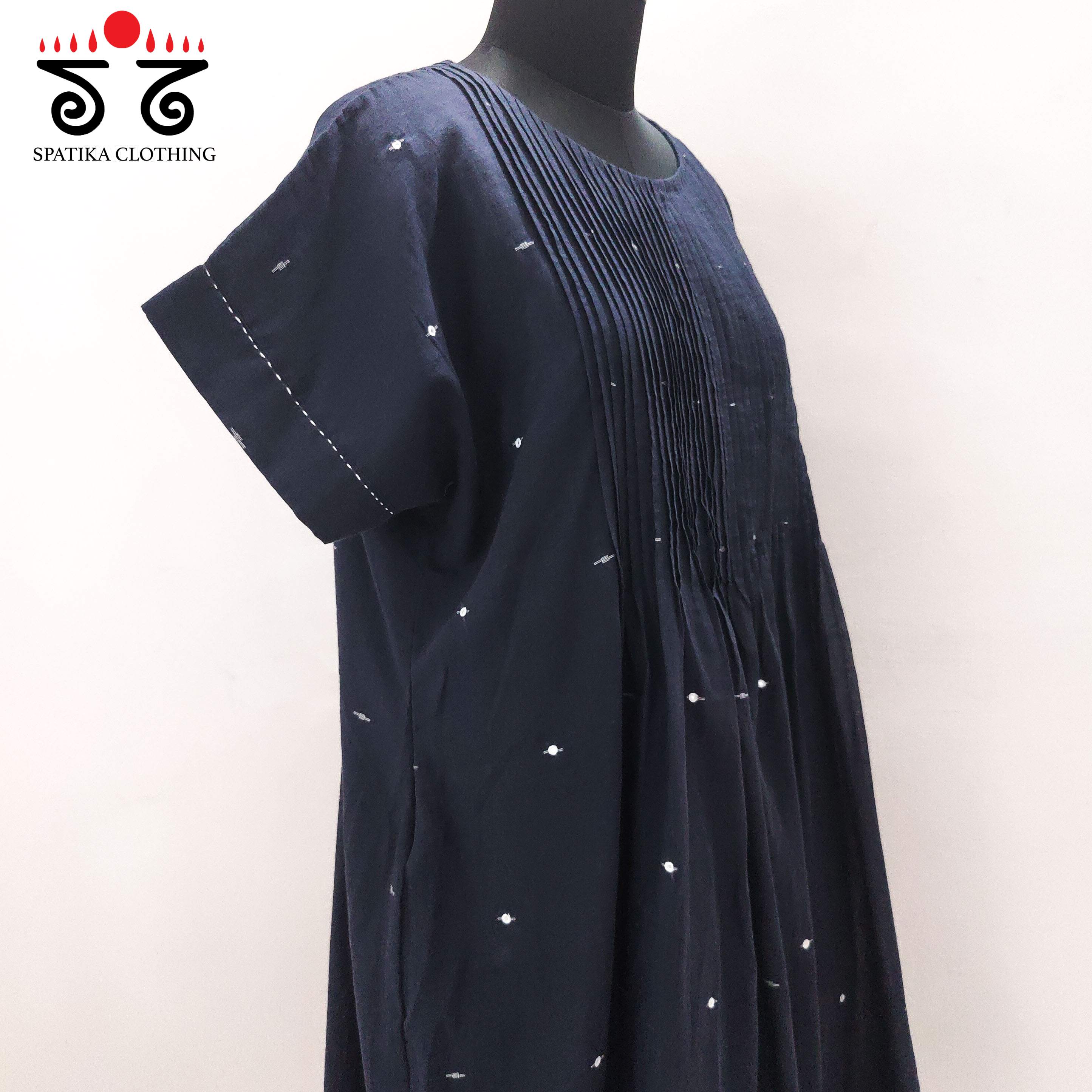 Jamdhani Hand embroidered Dress