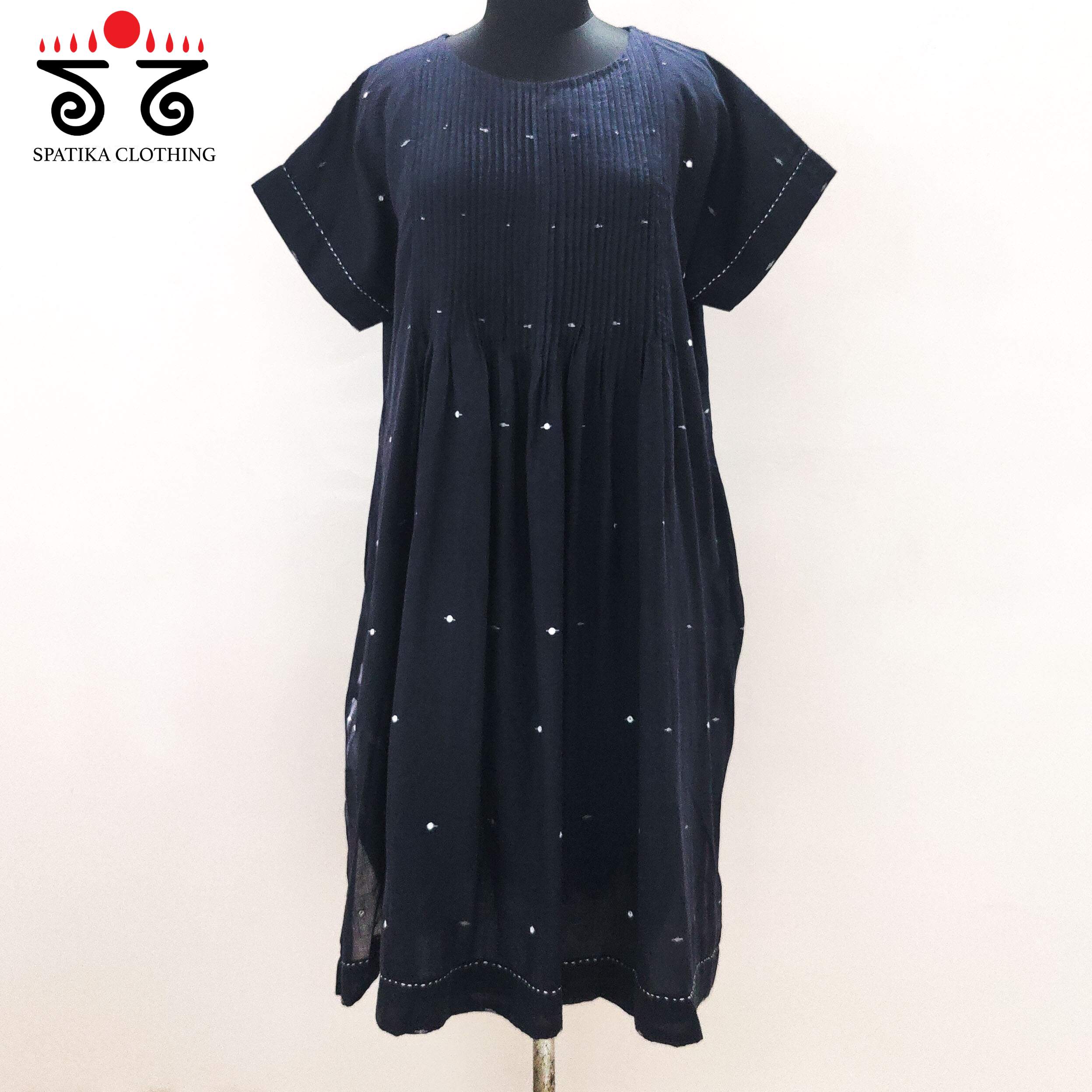 Jamdhani Hand embroidered Dress