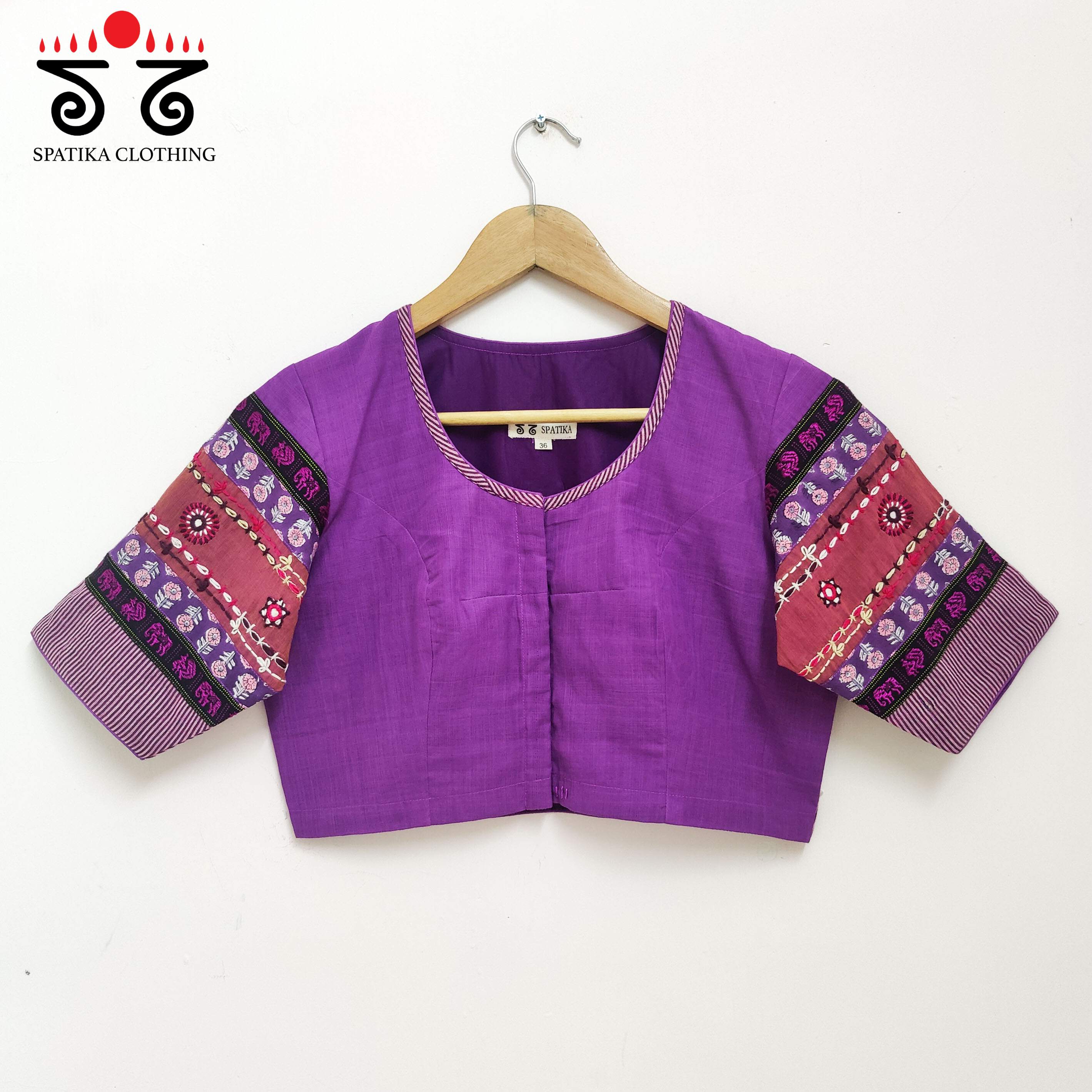 The Solid Lambani Blouse