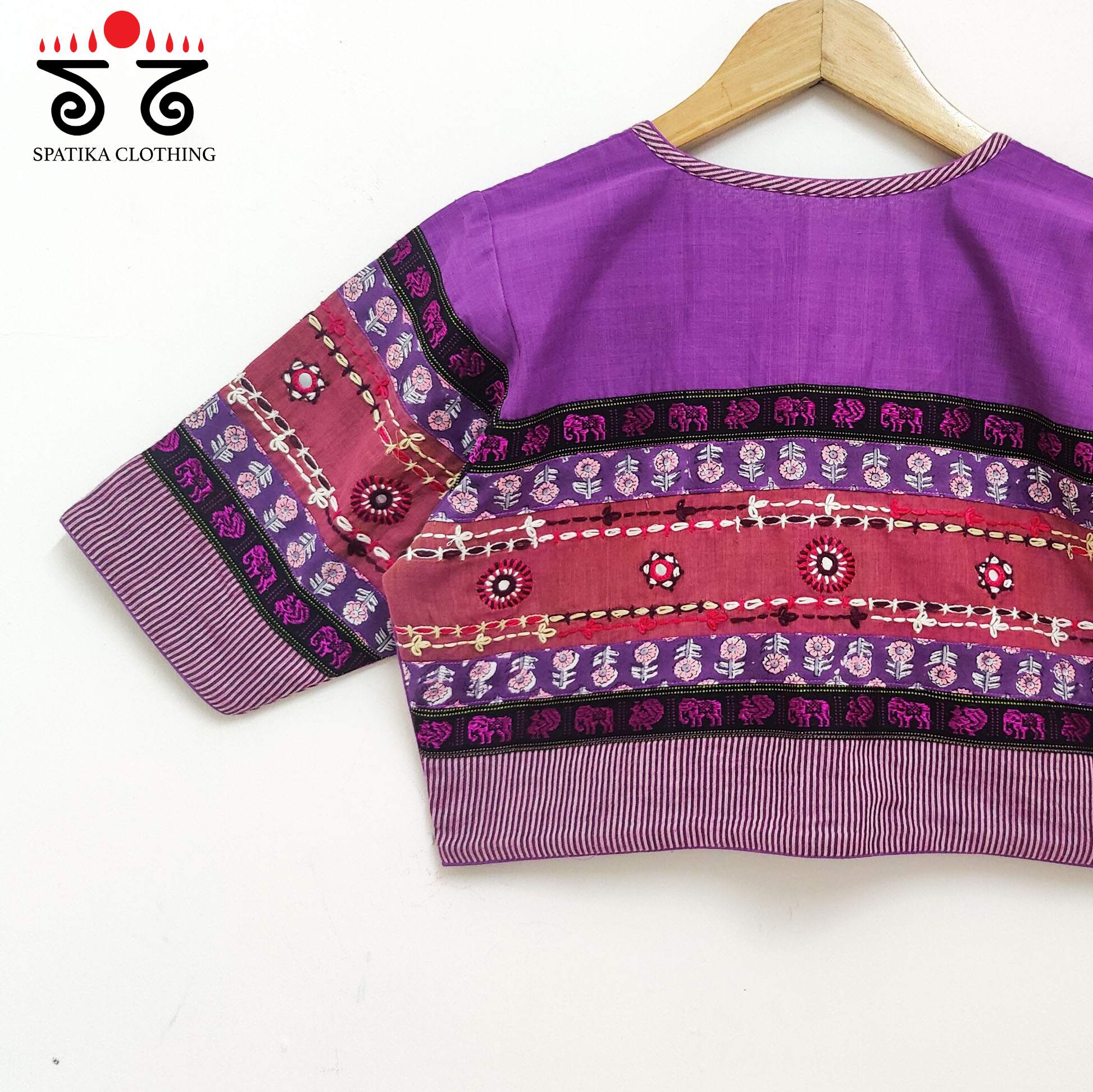 The Solid Lambani Blouse