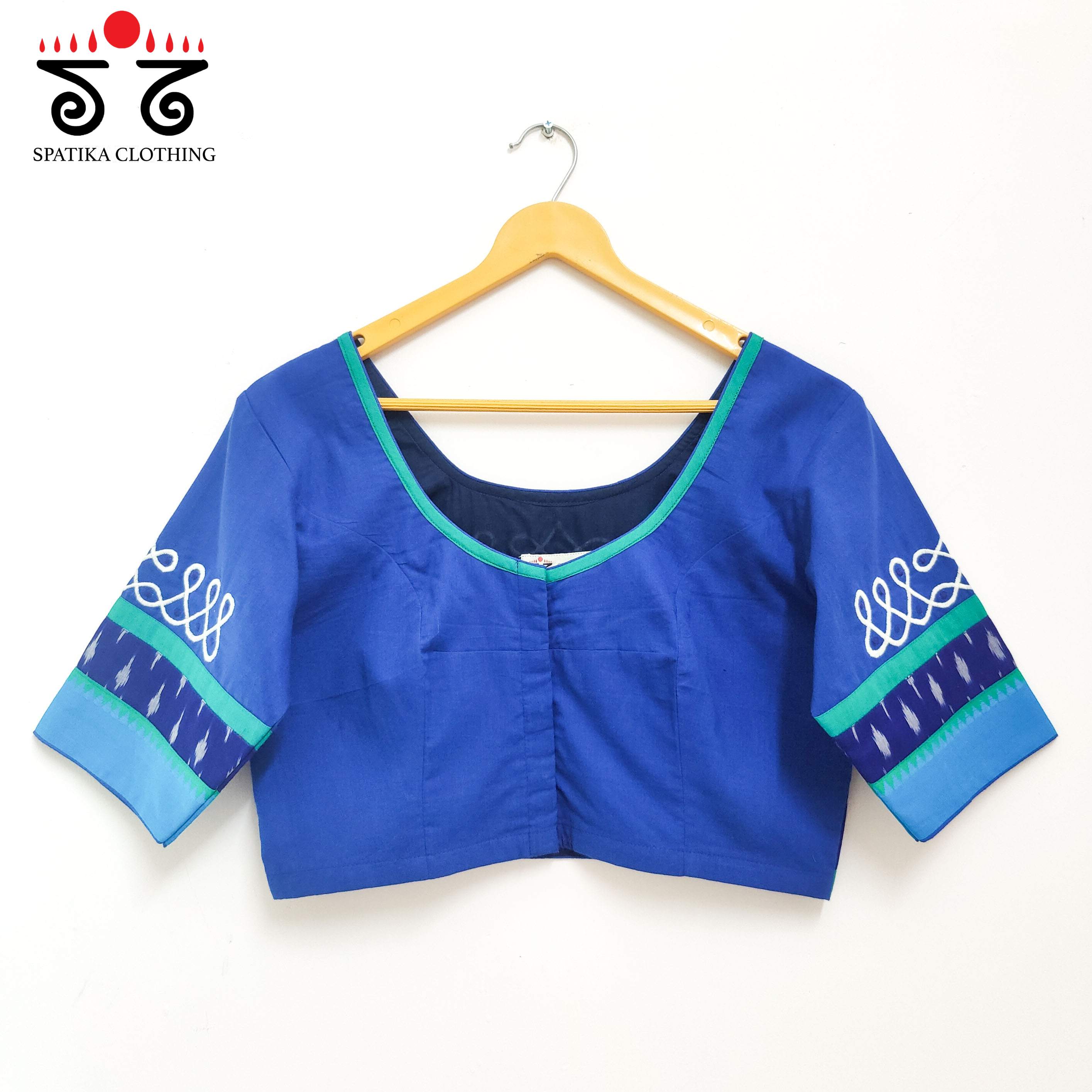 Prabhavati Kolam Handcrafted Blouse