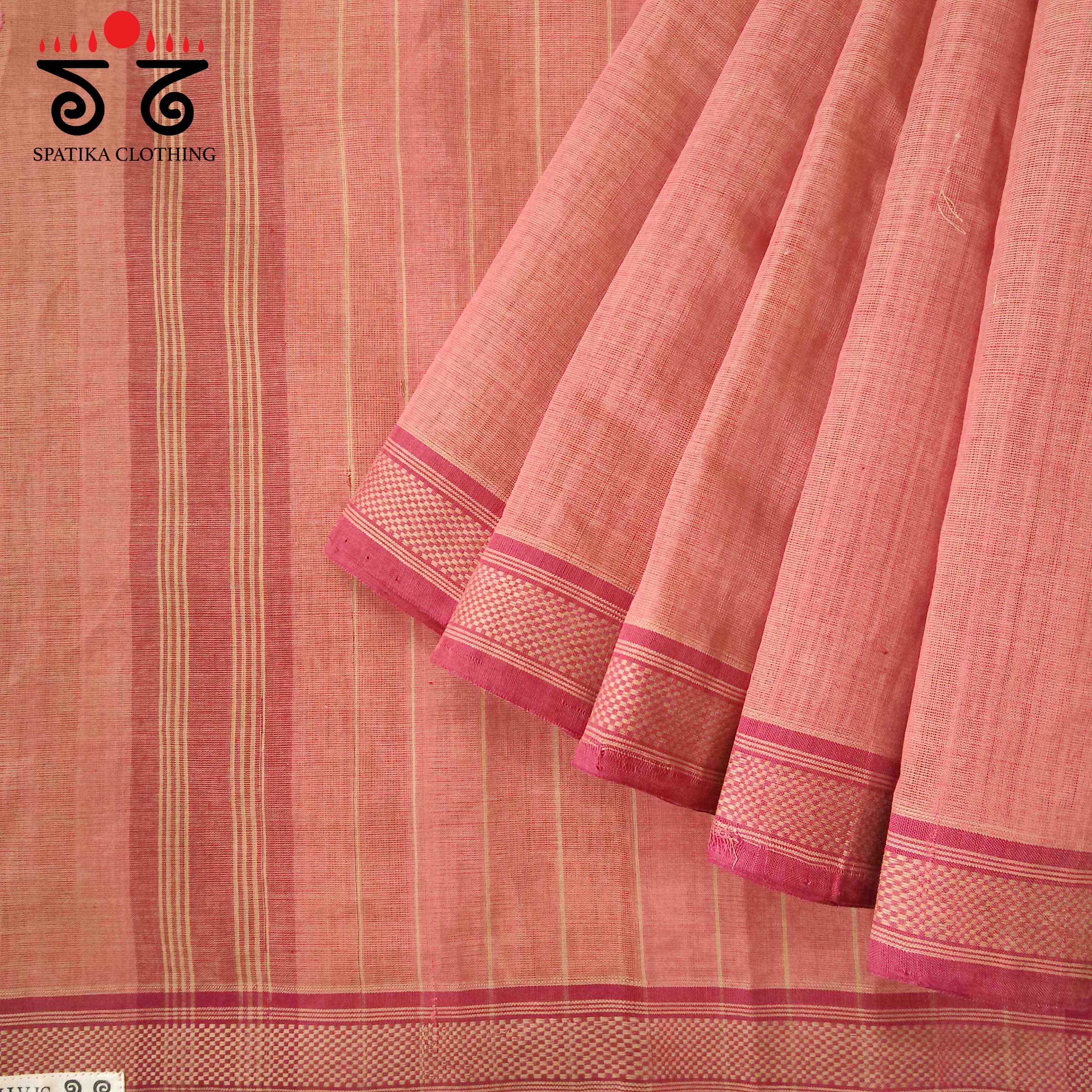 Andhra Handwoven Cotton Saree - Special Blouse