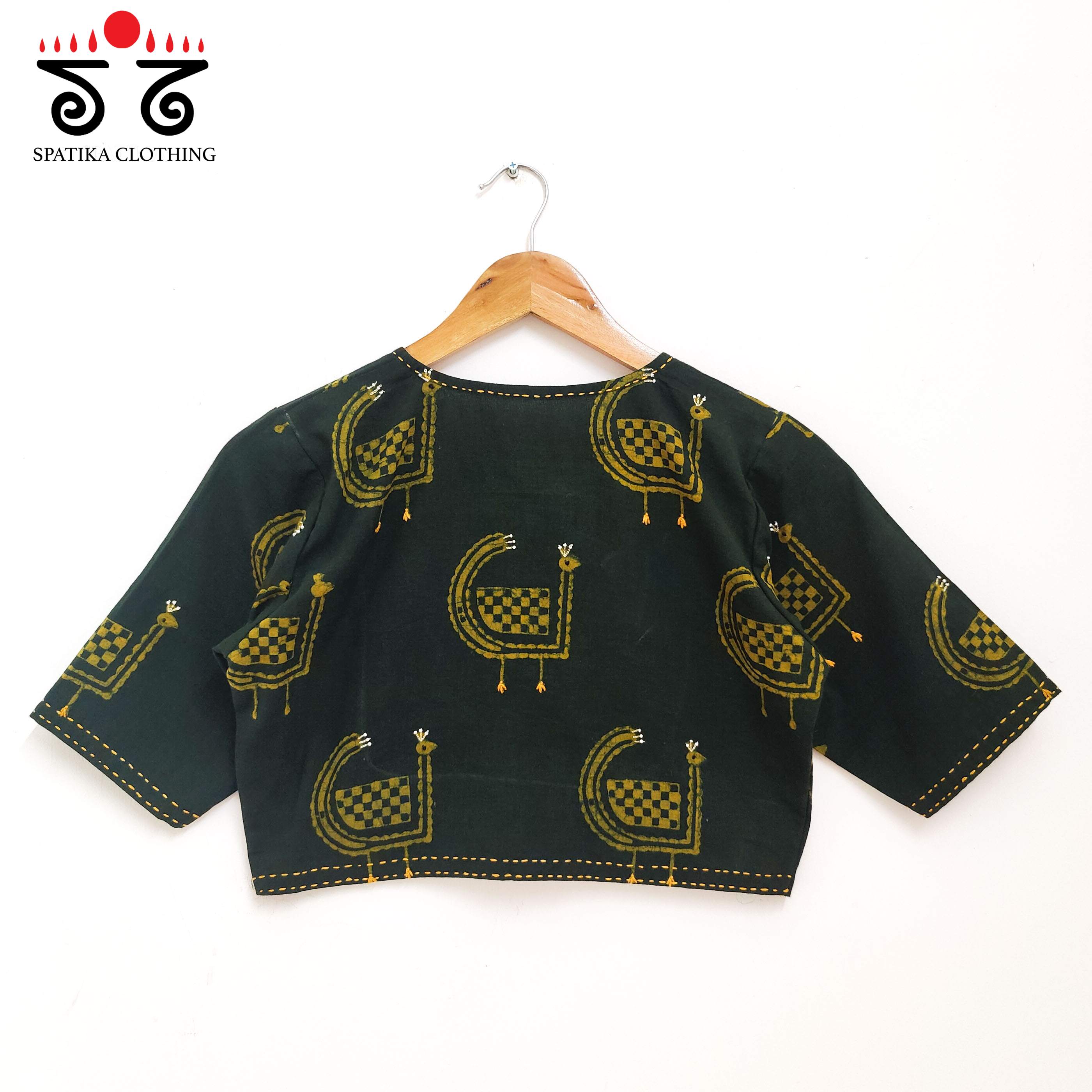 Morni - Hand Embroidered Blouse