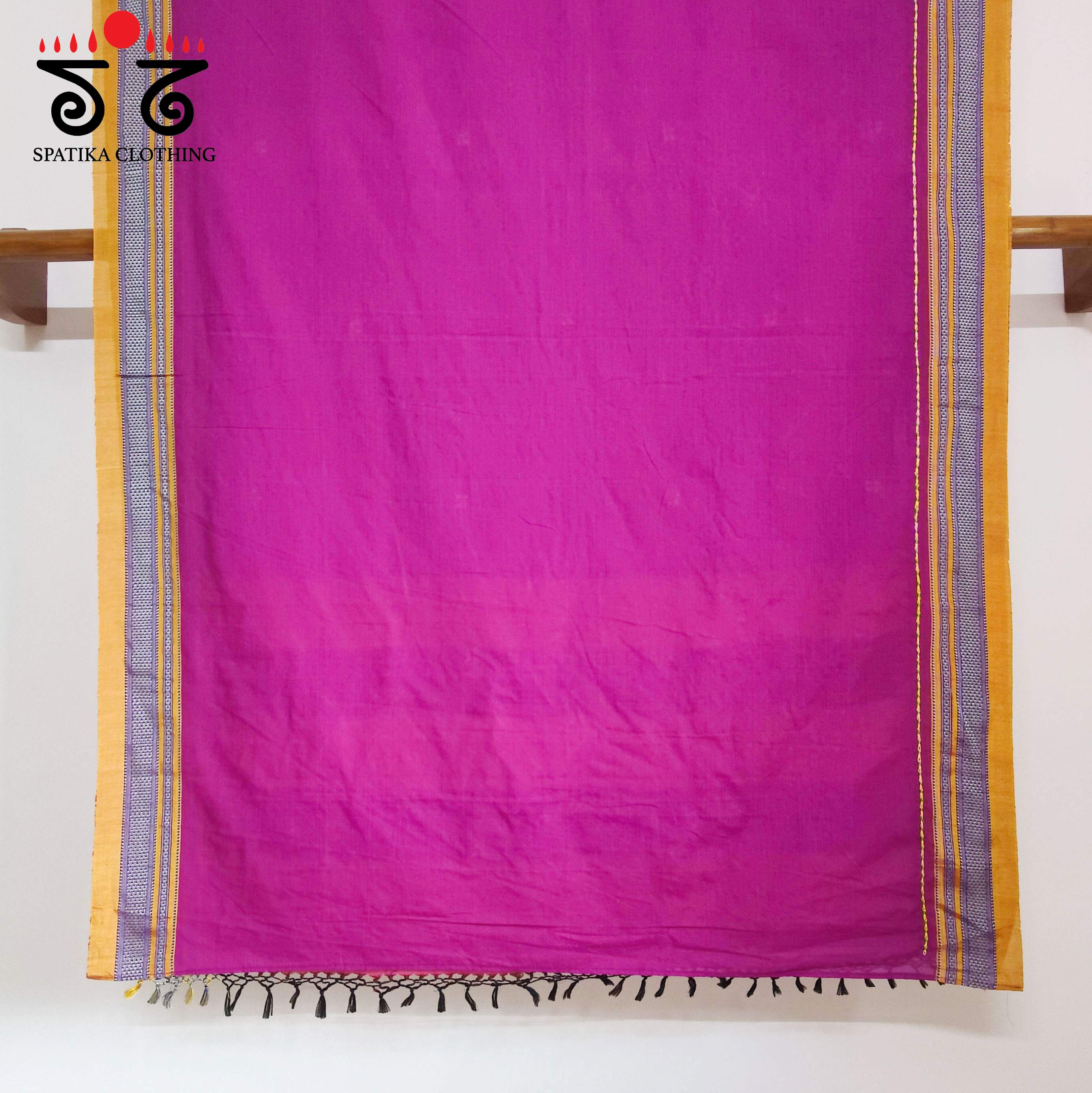 Ilkal Hand-embroidered Cotton Saree