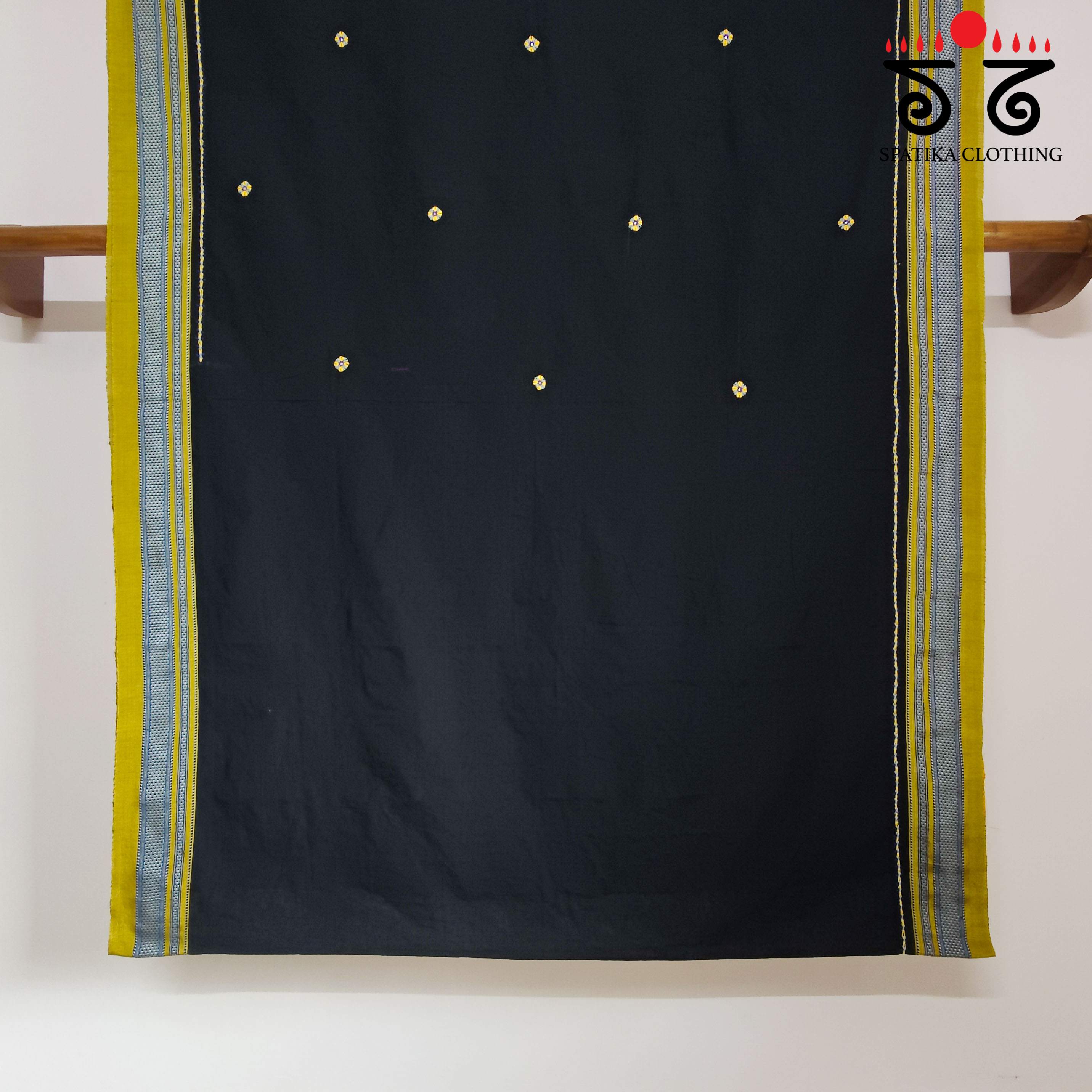 Ilkal Hand-embroidered Cotton Saree