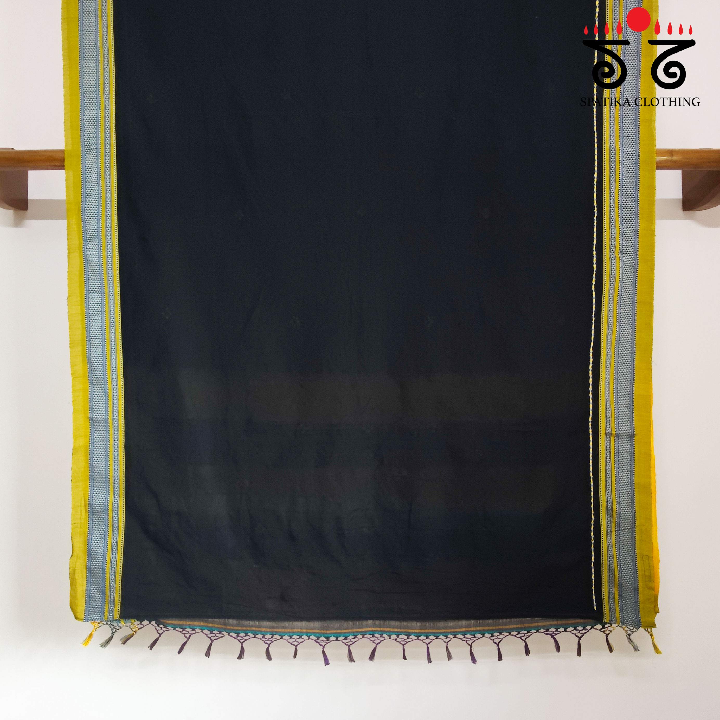 Ilkal Hand-embroidered Cotton Saree