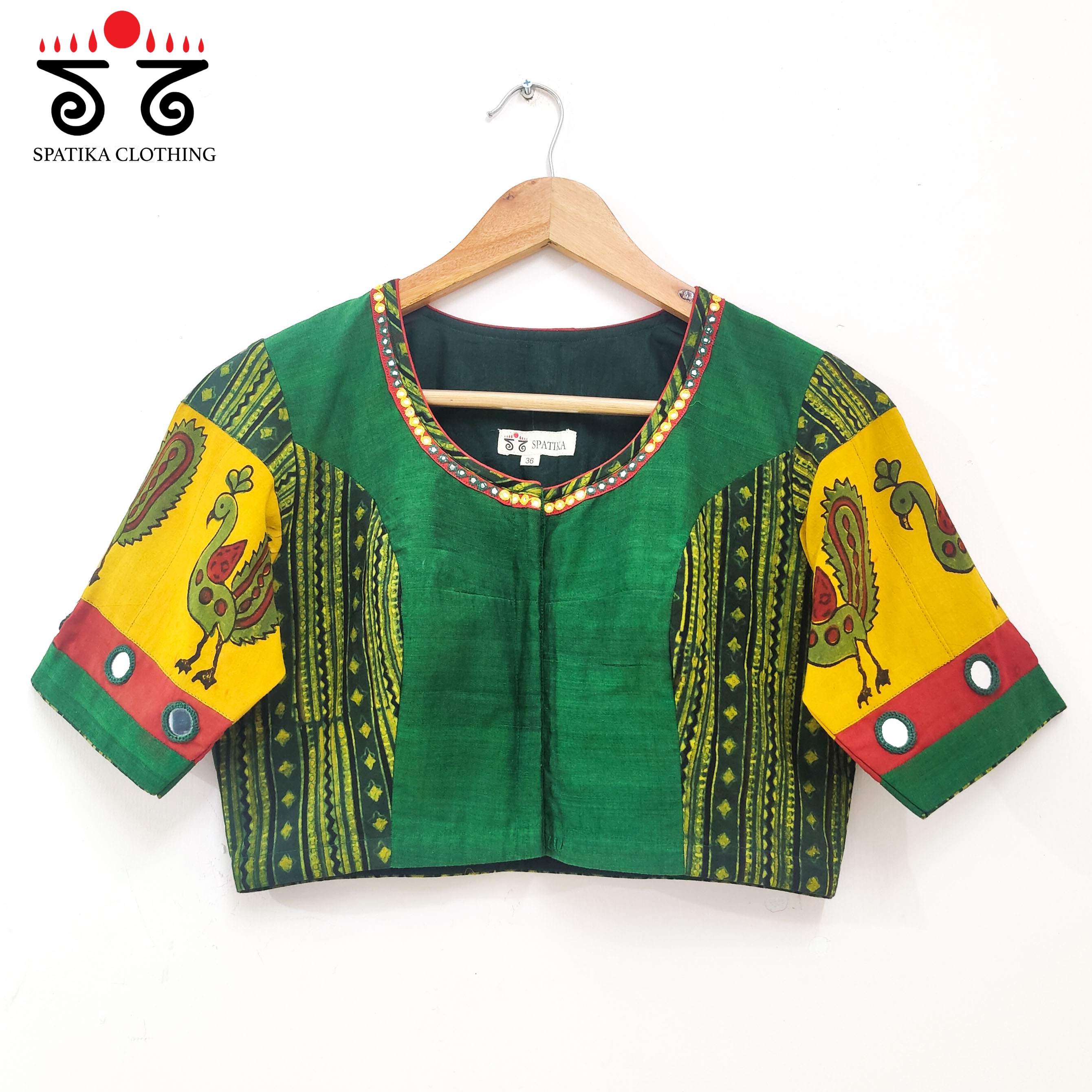 The Morni - Mirror work Blouse