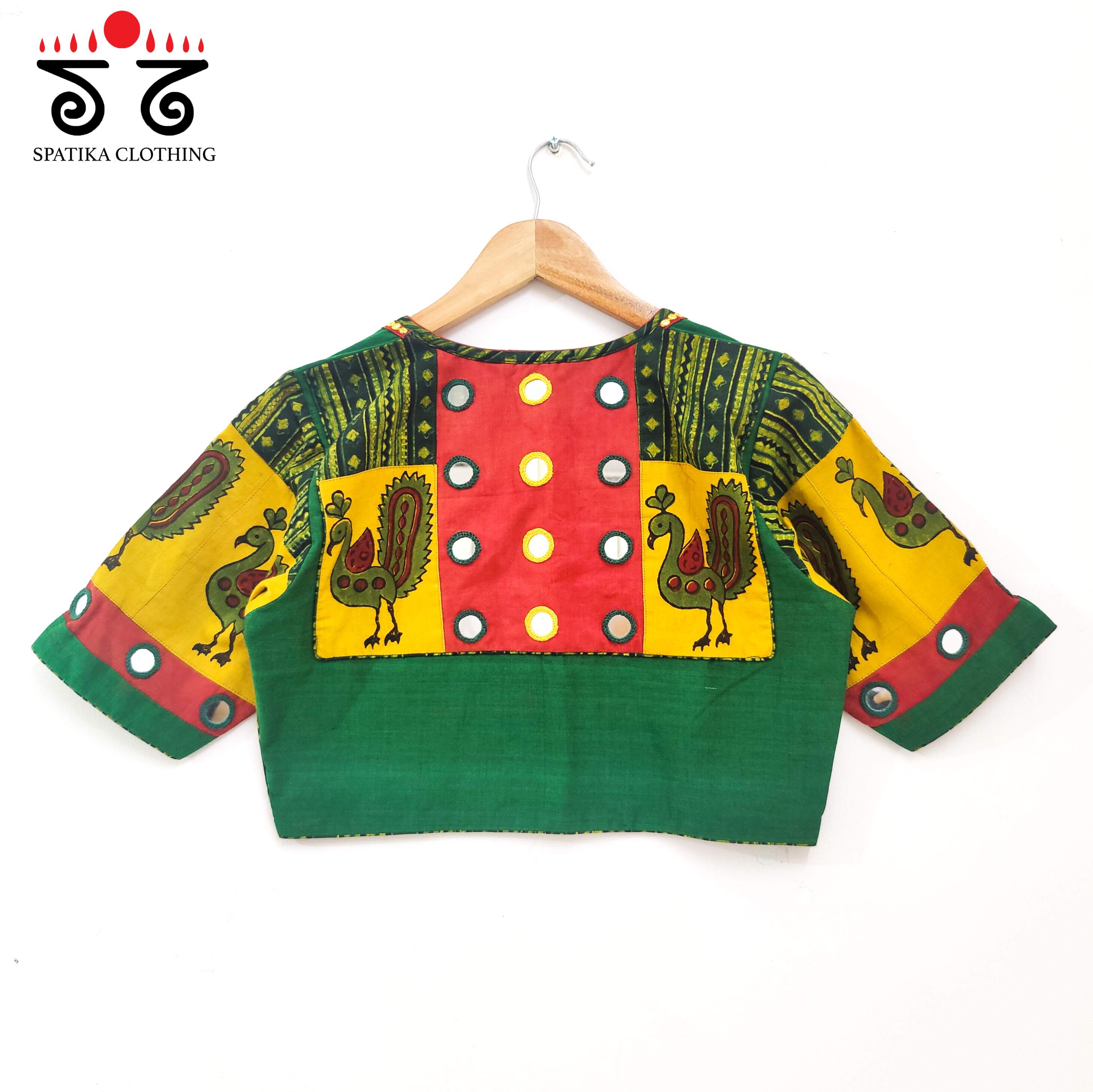 The Morni - Mirror work Blouse