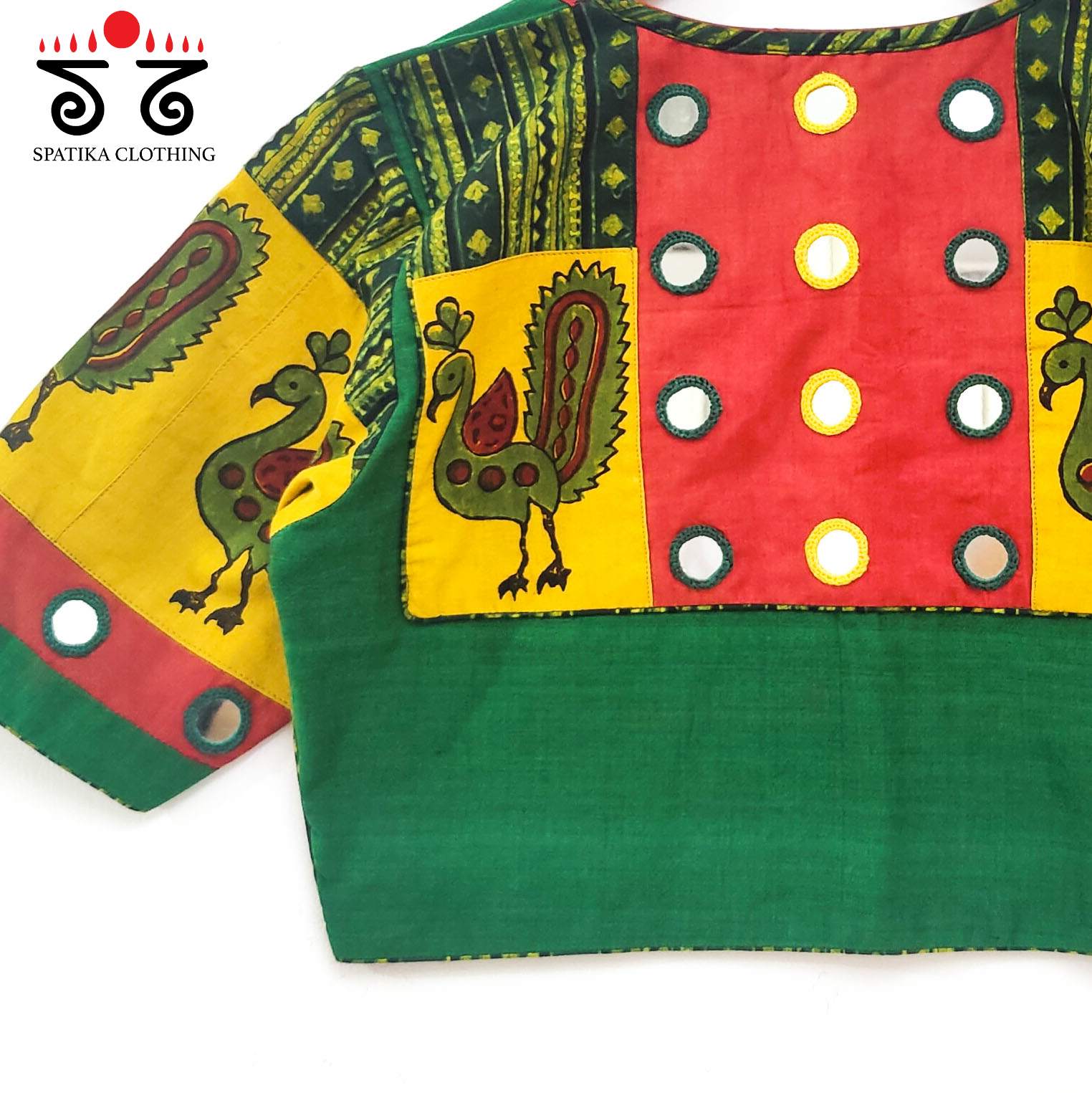 The Morni - Mirror work Blouse