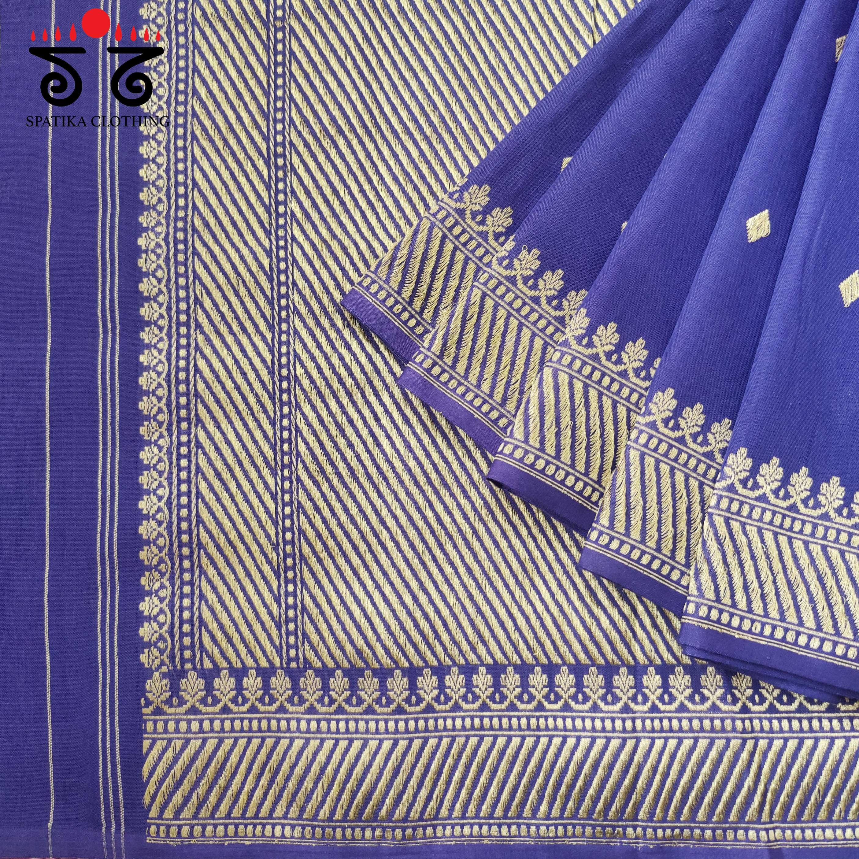 Handwoven Banaras Cotton Saree
