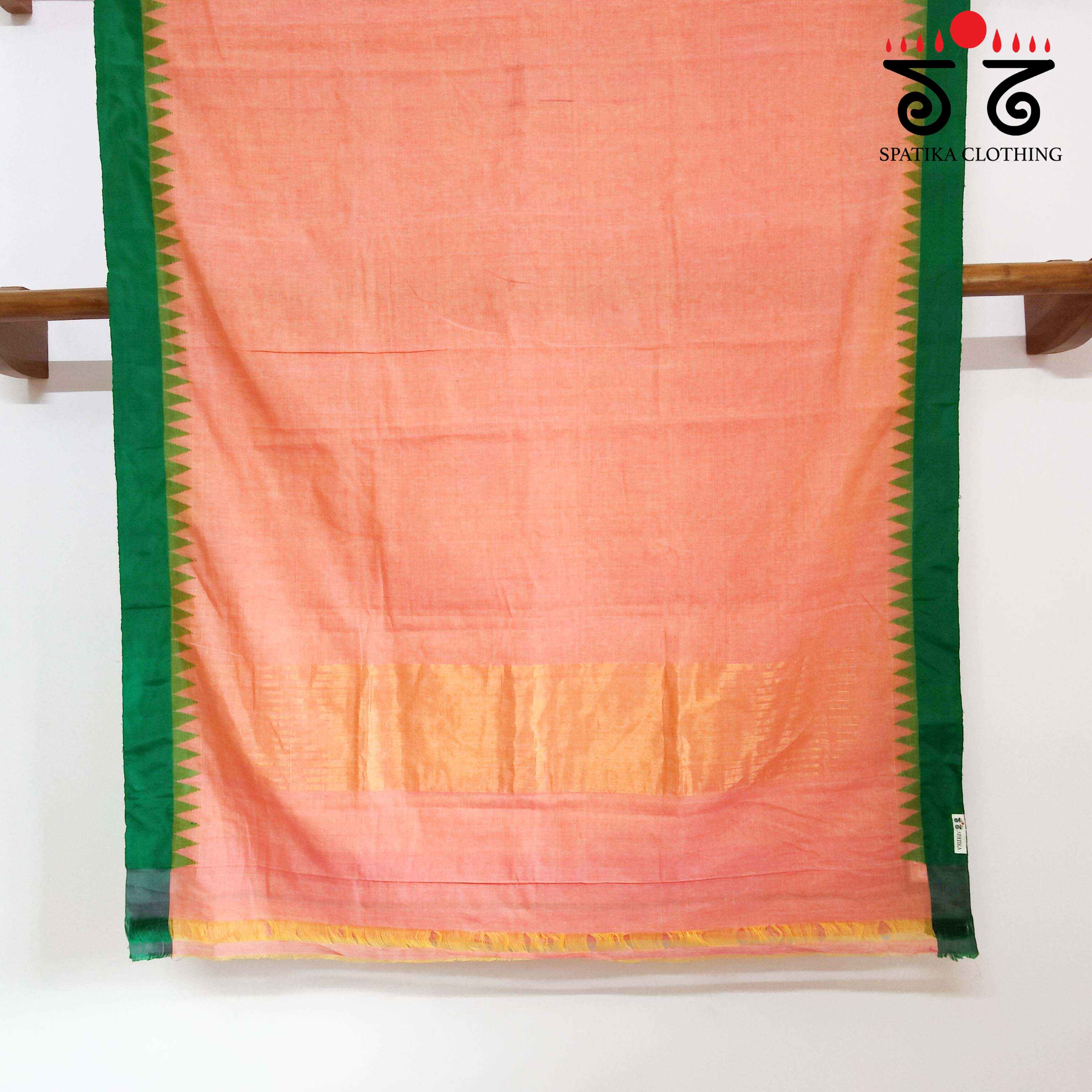 Ponduru Handspun Saree - With Silk border