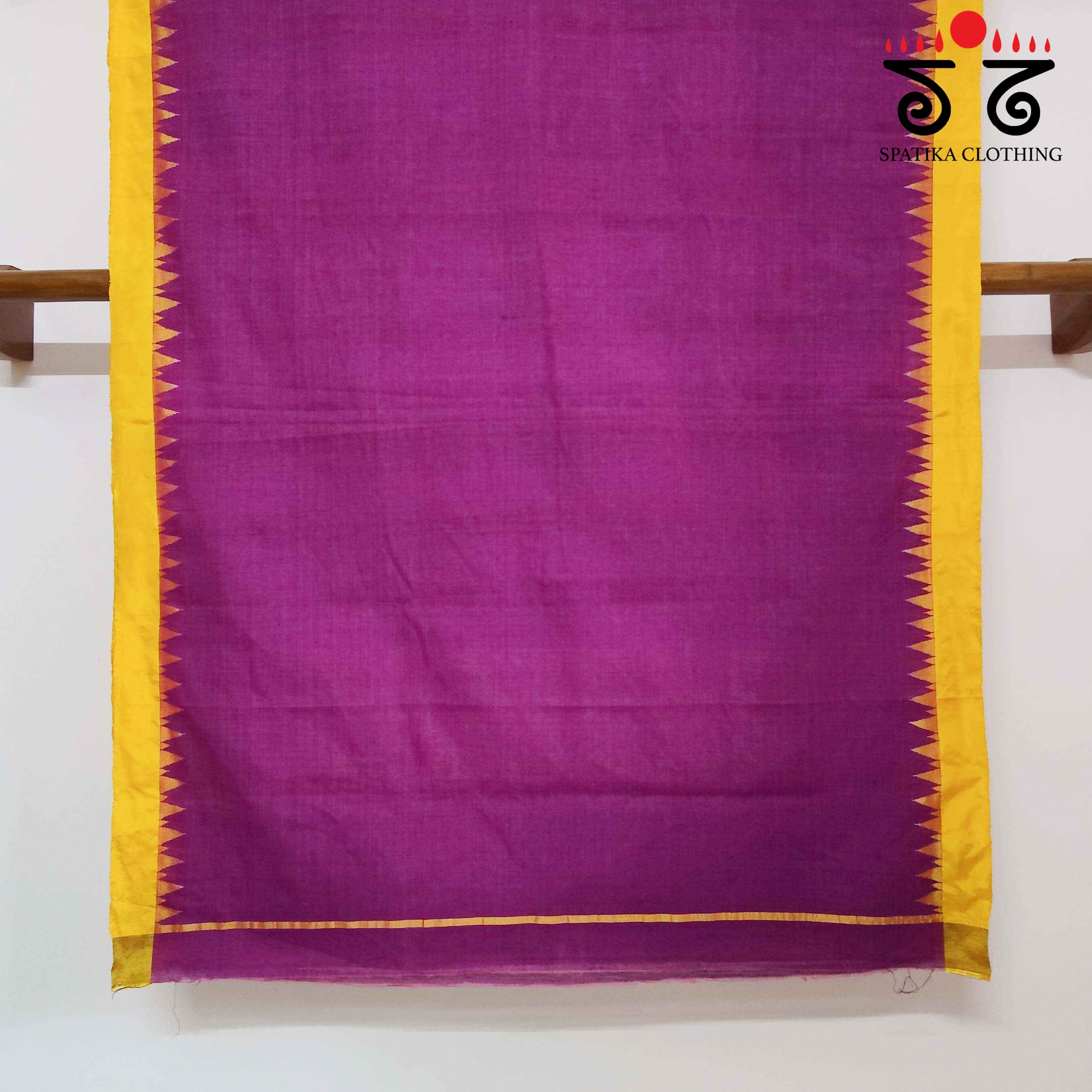Ponduru Handspun Saree - With Silk border